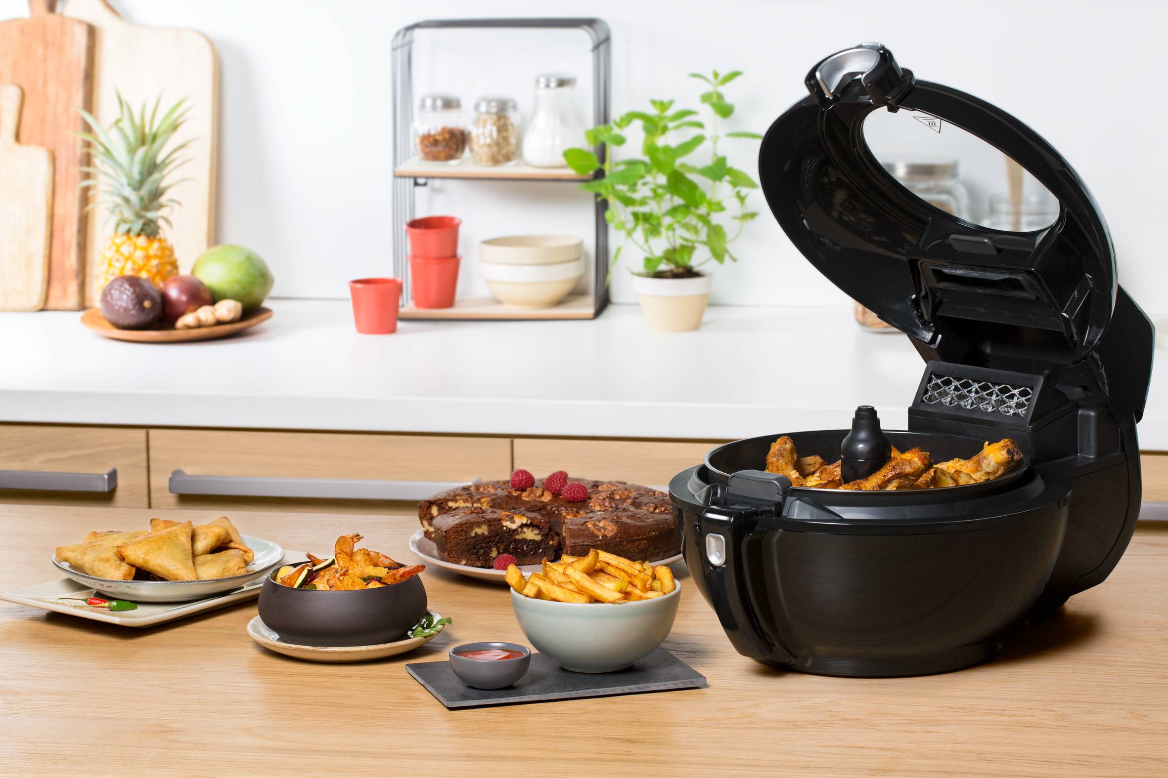 Forrólevegős fritőz Tefal ActiFry Genius XL AH960830 Fekete