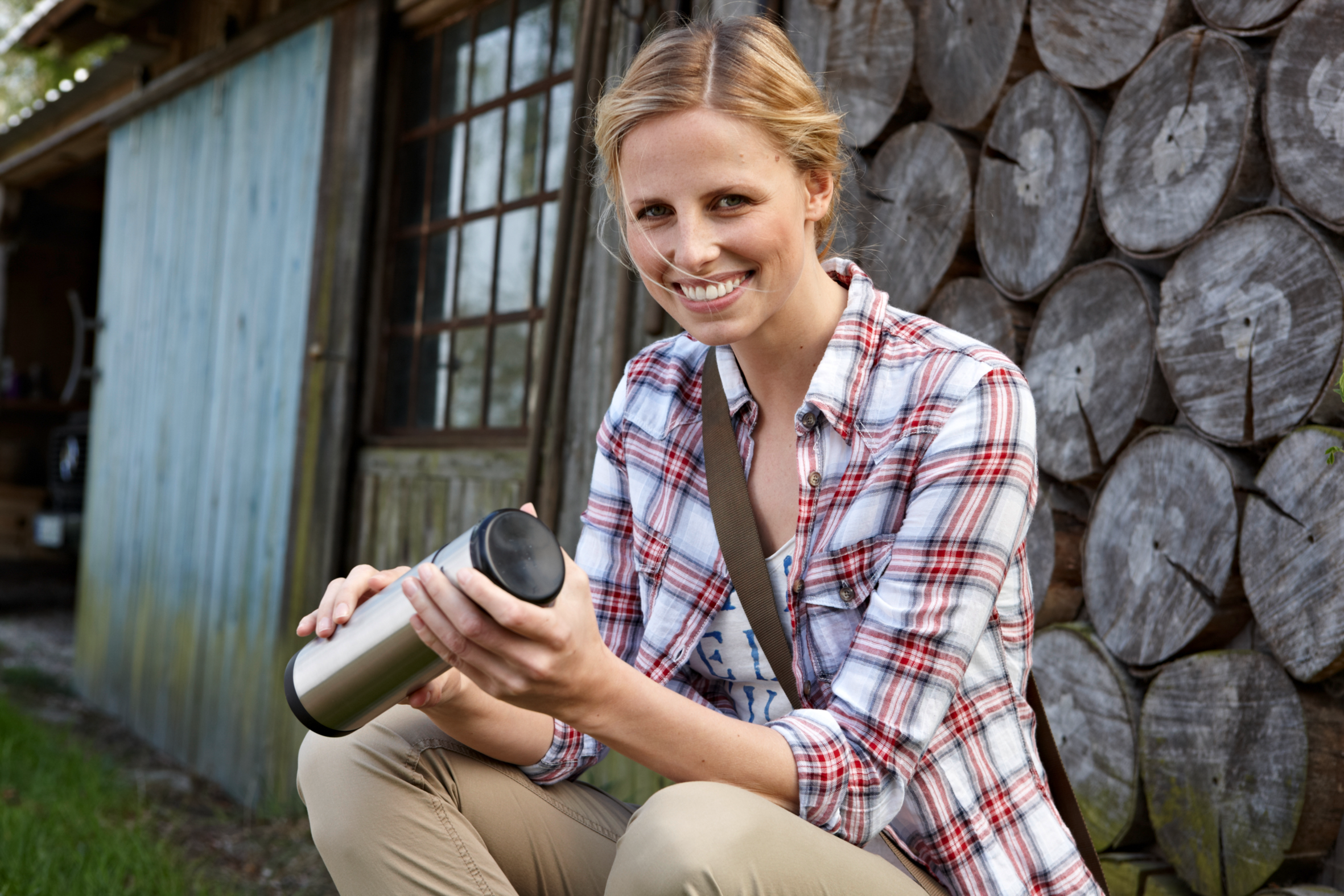 Termosz Tefal Mobility K3062414 Rozsdamentes acél/Zöld 1 L