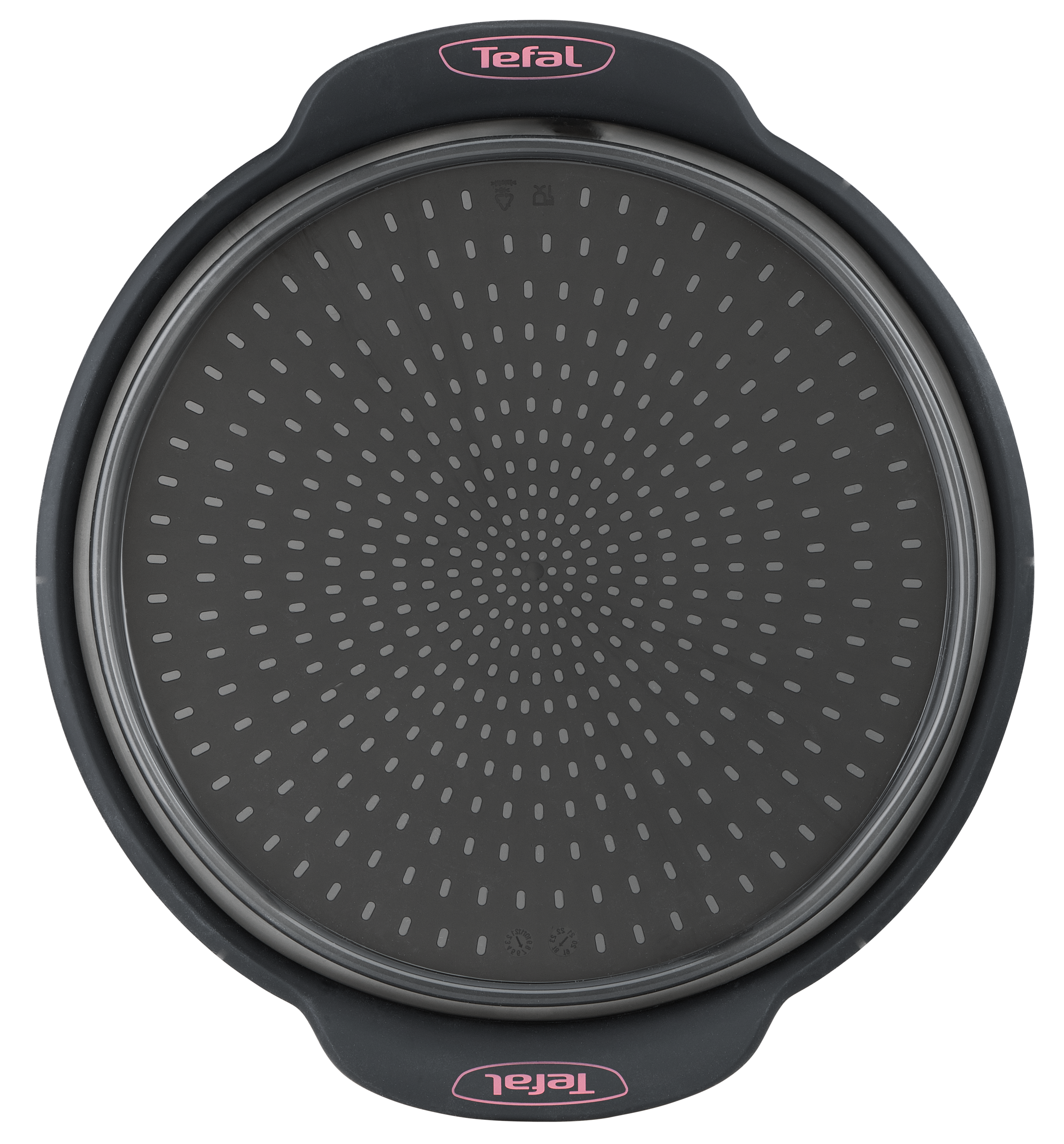 Kerek sütőforma Tefal CrispyBake J4170614 Szürke 24 cm