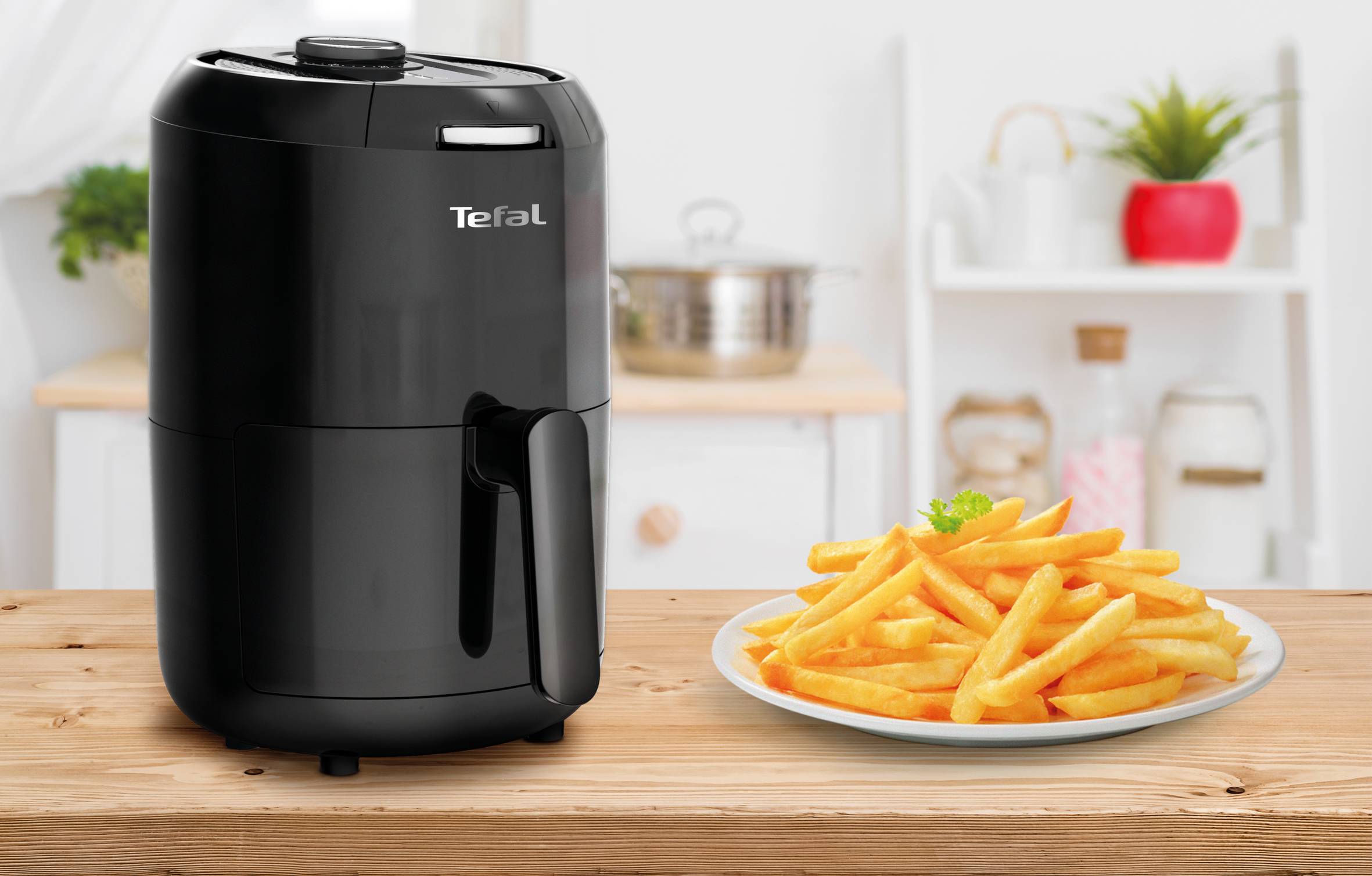 Forrólevegős fritőz Tefal Easy Fry Compact EY101815 Fekete
