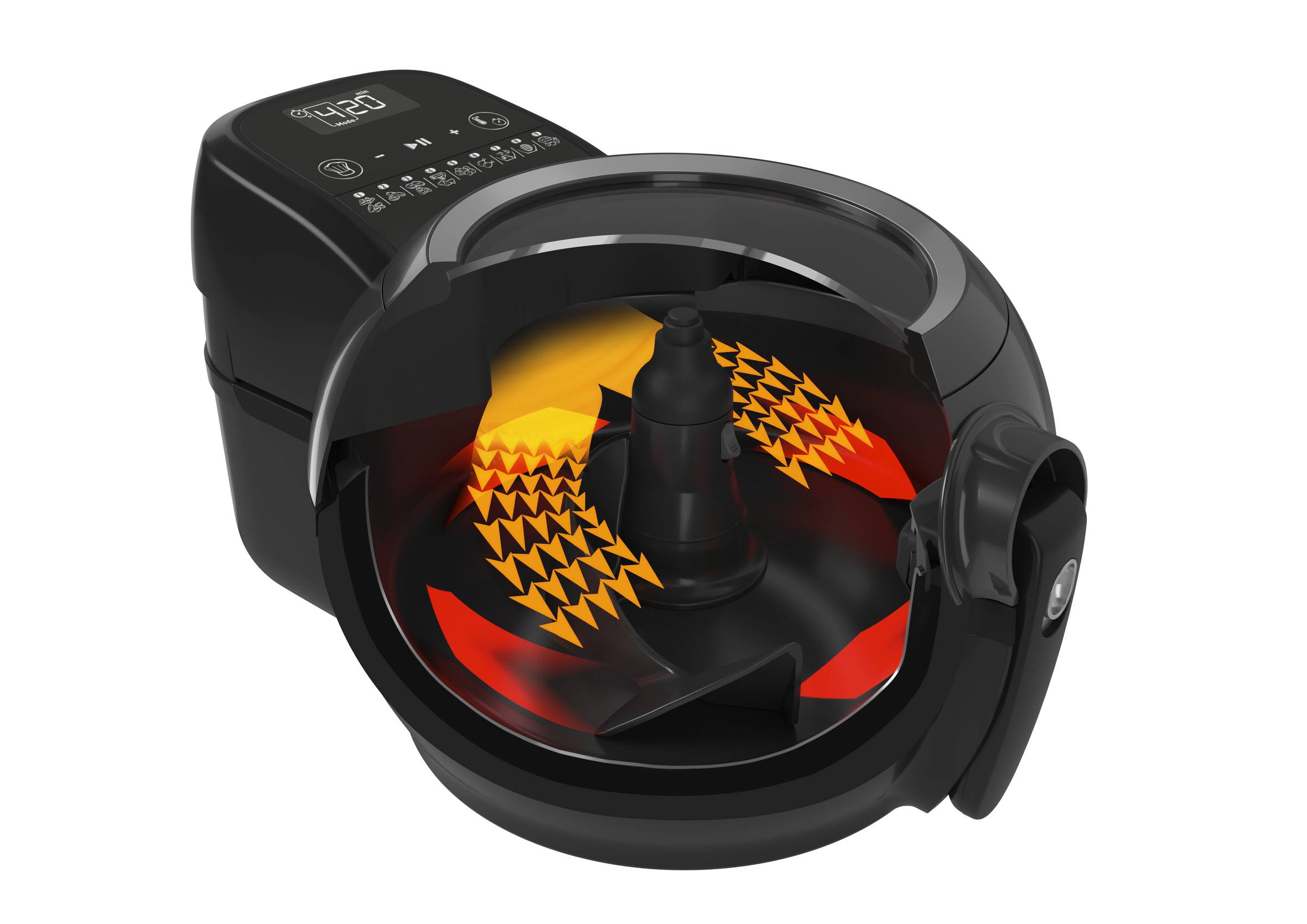 Forrólevegős fritőz Tefal Actifry Genius FZ760830 Fekete