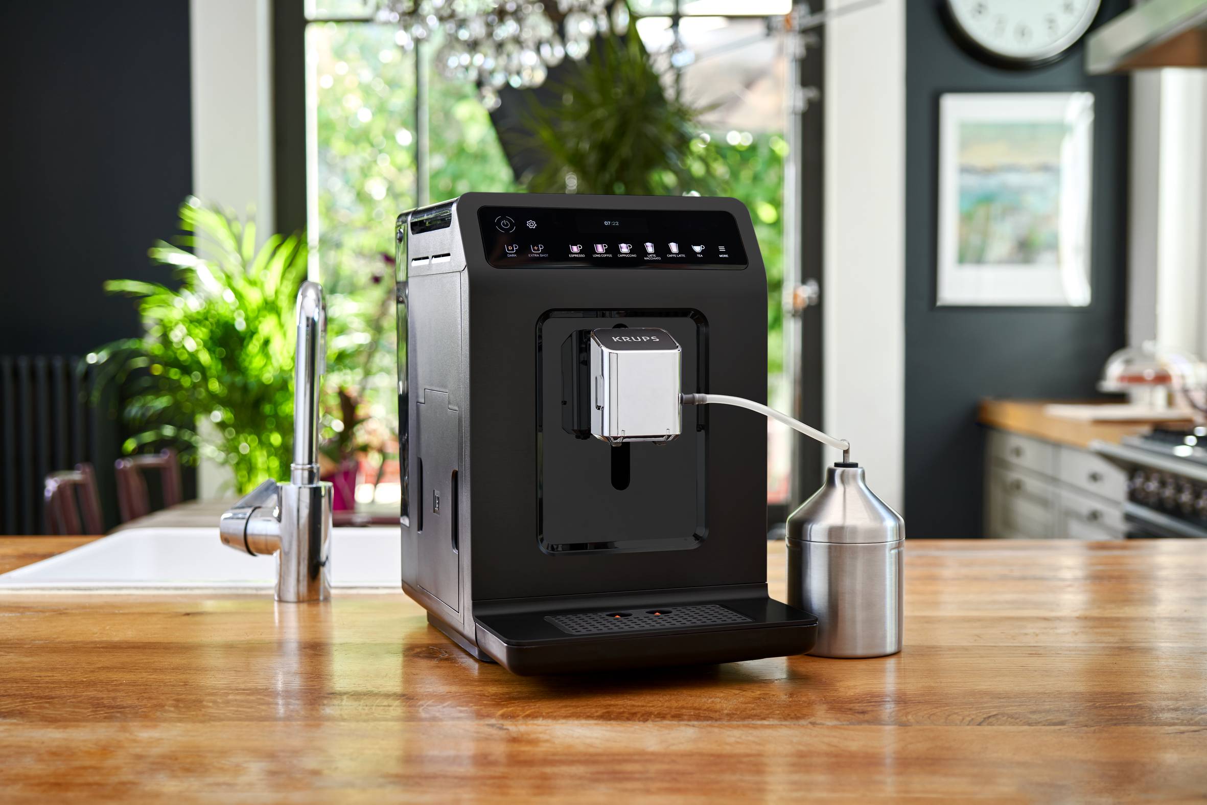 Automata kávéfőzők KRUPS Evidence PLUS EA894810 Fekete