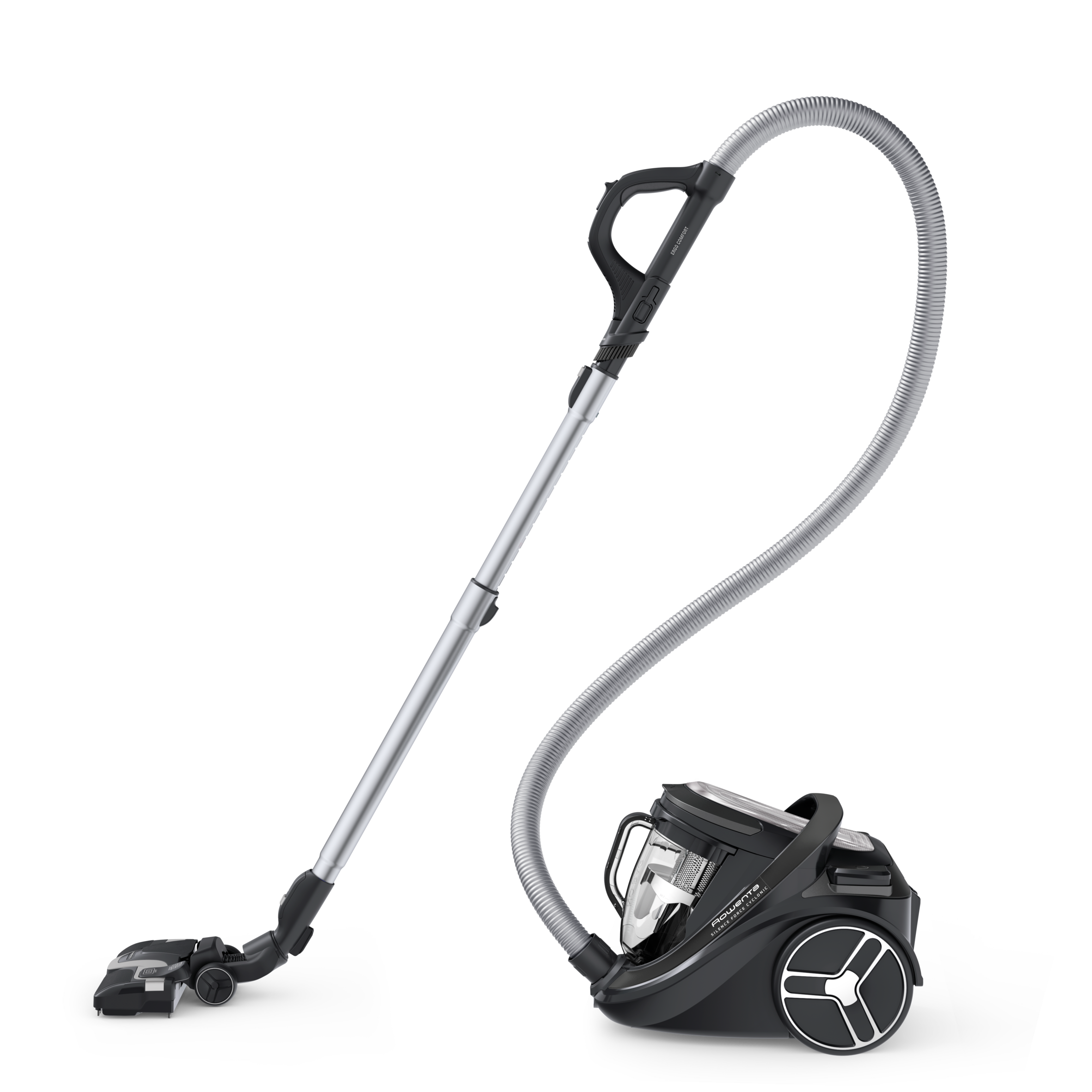 Porzsák nélküli porszívó Silence Force Cyclonic Effitech® 59 dB Parquet RO7935EA