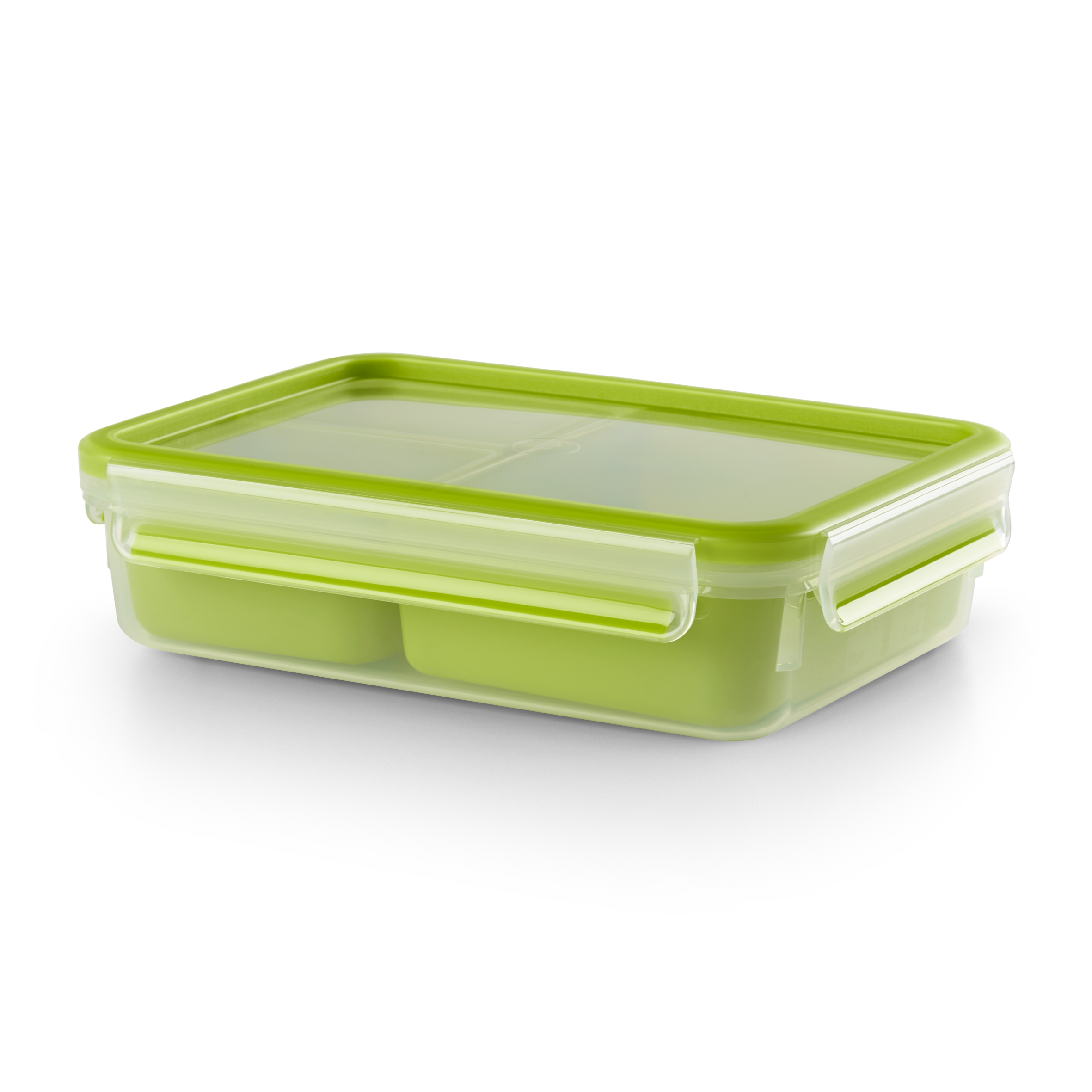 Tárolódoboz Tefal Master Seal To Go belső tálakkal K3100412 Négyszögletű 1,2 l