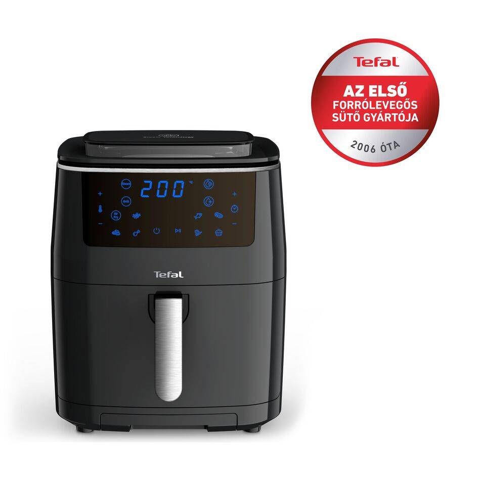 Forrólevegős fritőz Tefal Easy Fry & Grill & Steam 3az1-ben FW201815 Fekete