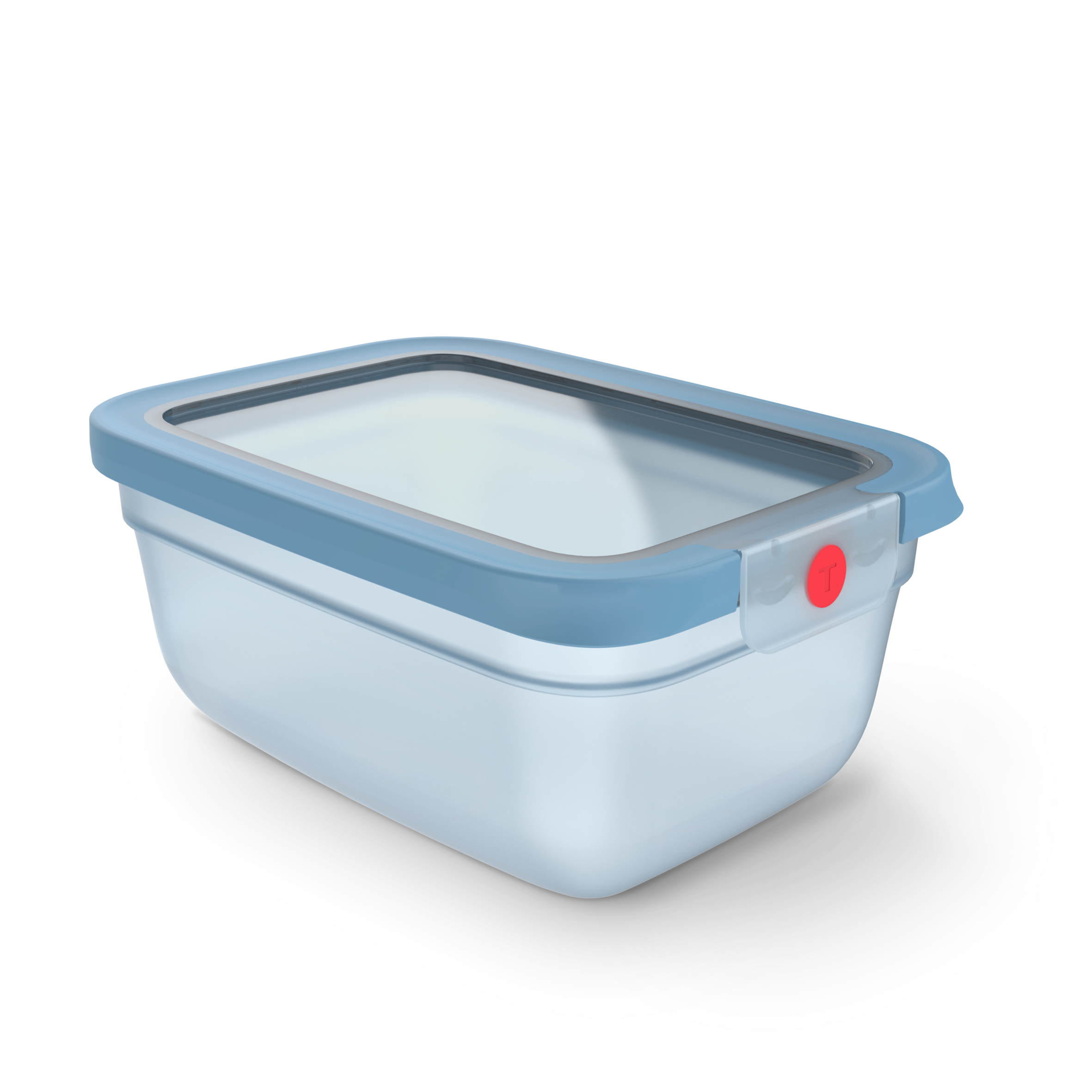 N1211010 oneClick élelmiszer-tároló doboz Tefal téglalap alakú 1,5 l kék