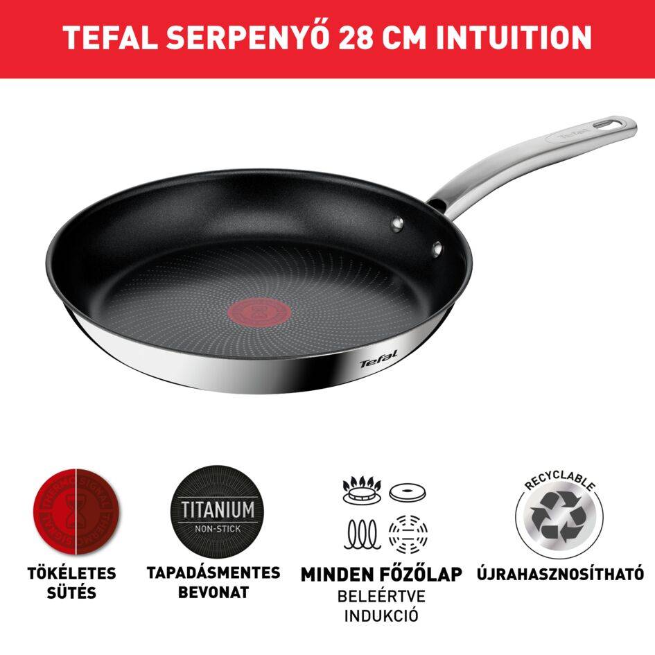 Serpenyő Tefal Intuition B8170644 28 cm