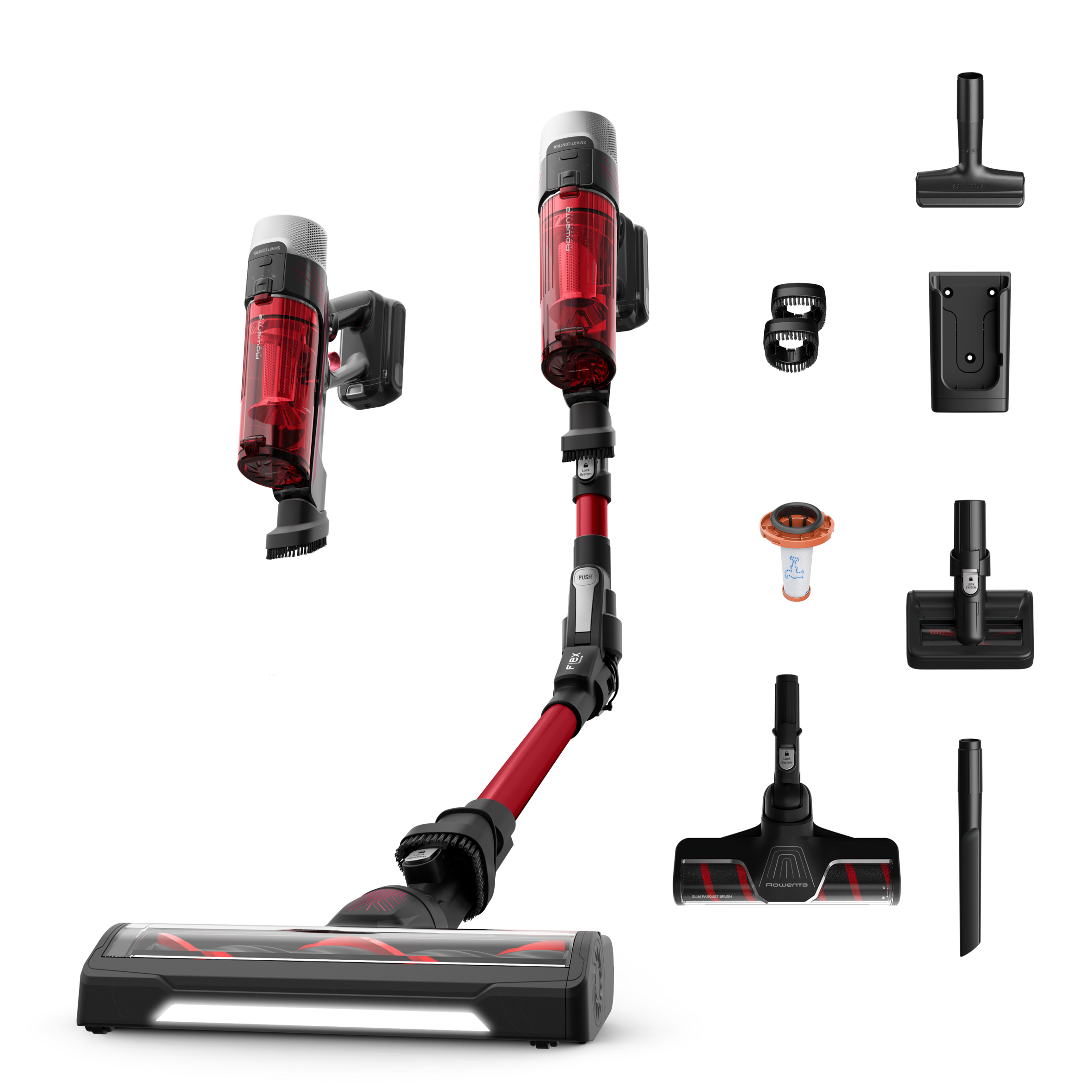 Rúdporszívó Rowenta X-Force Flex 9.60 Auto Complete 100 AW RH2099WO