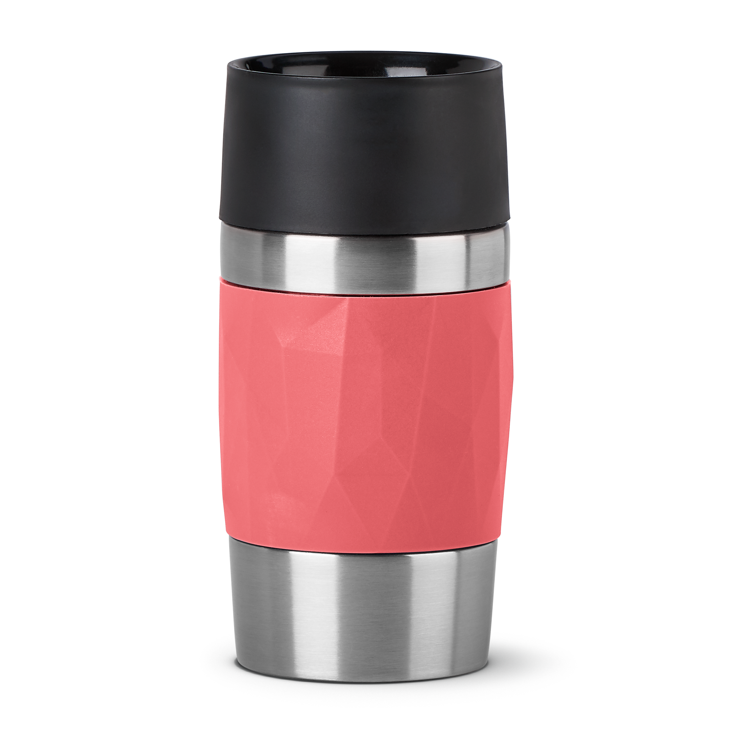 Termosz Tefal Travel Mug Compakt N2160410 Halványpiros/Rozsdamentes 0,3 l