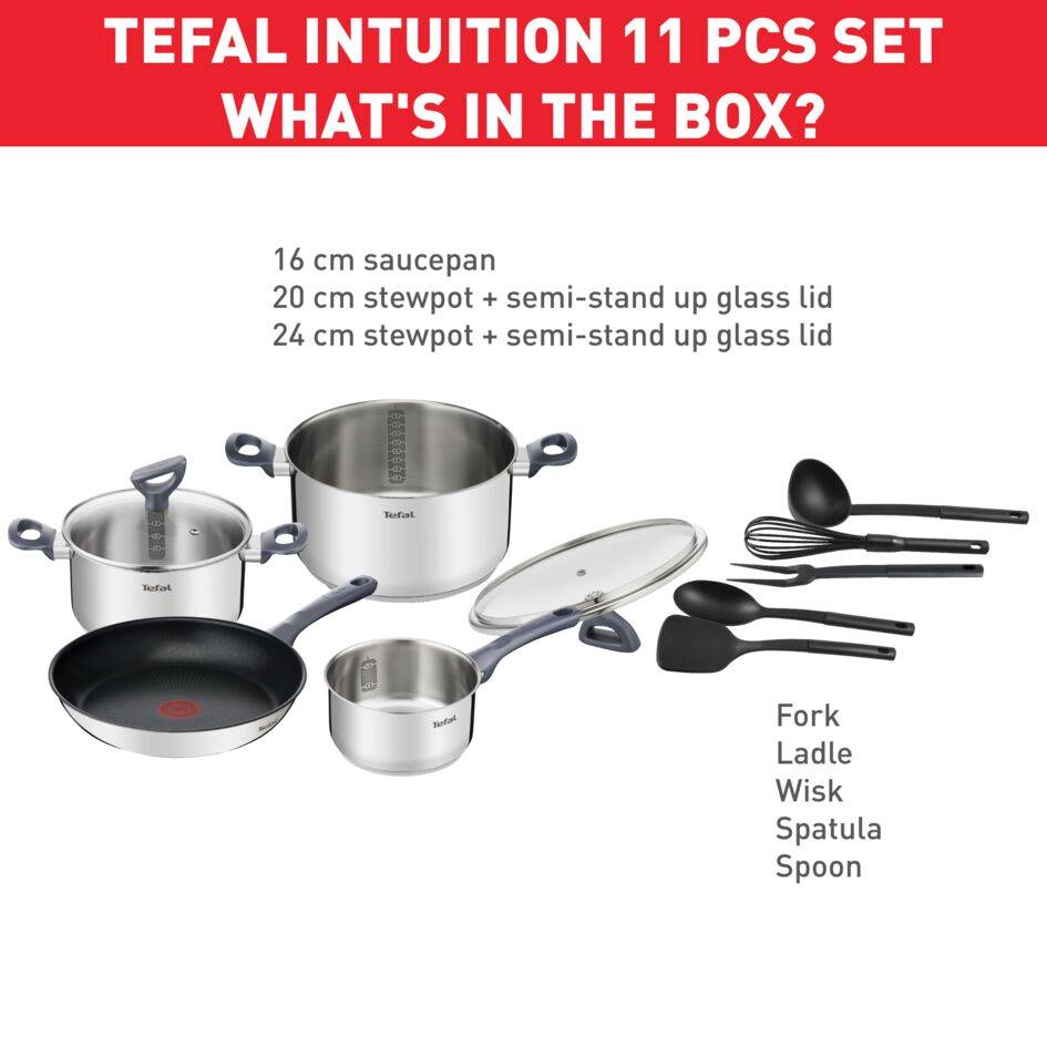 Edényszett Tefal Daily Cook G713SB45 11 db-os
