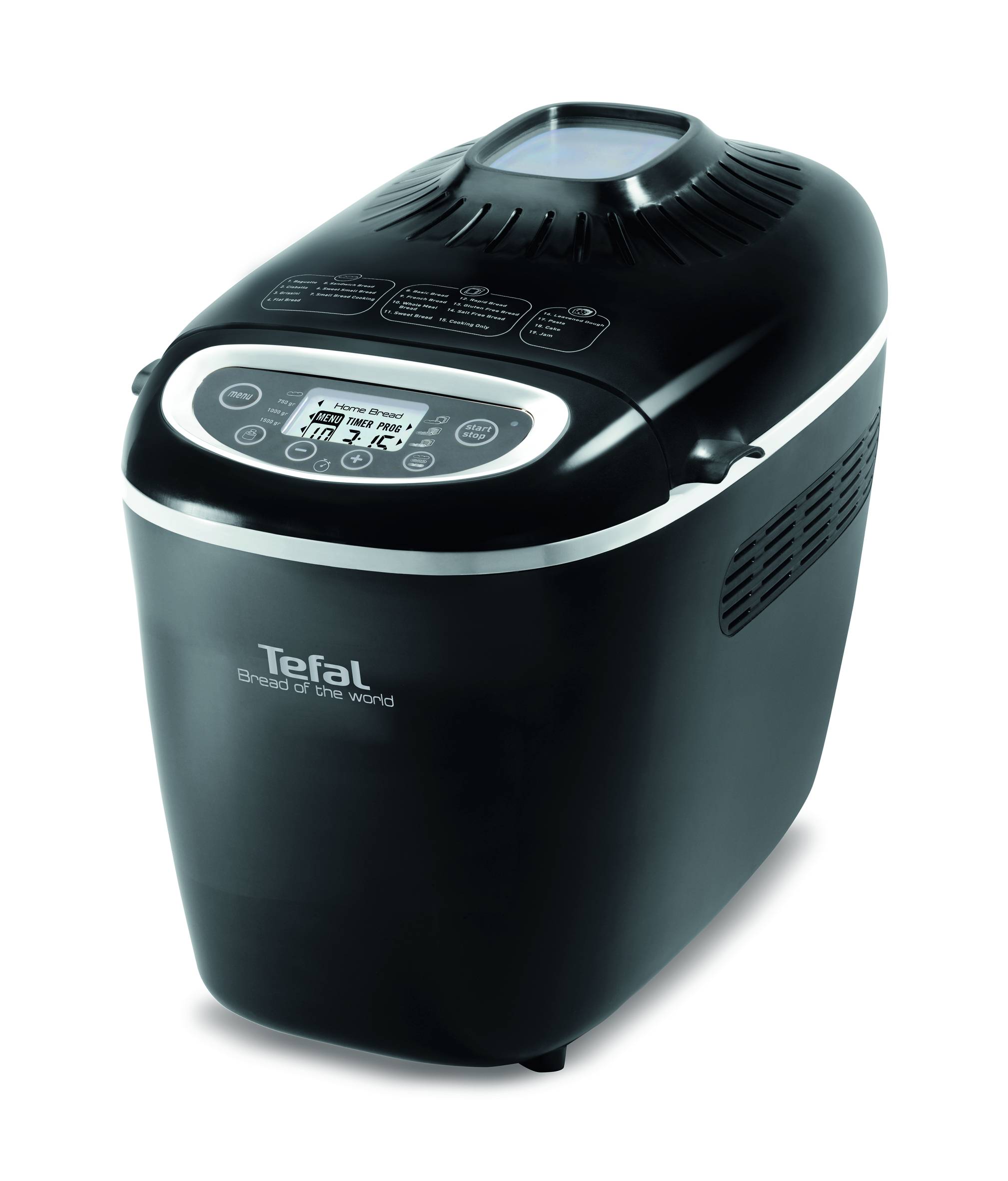 Kenyérsütő Tefal Bread Of The World PF611838 Fekete