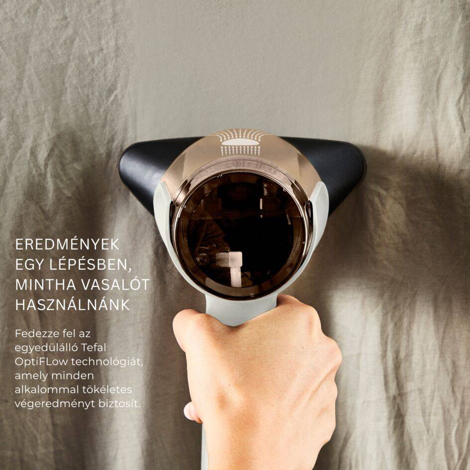 Tefal AeroSteam 2 az 1-ben kézi gőzölő és vasaló szívófunkcióval DT9820F0 Fehér/arany