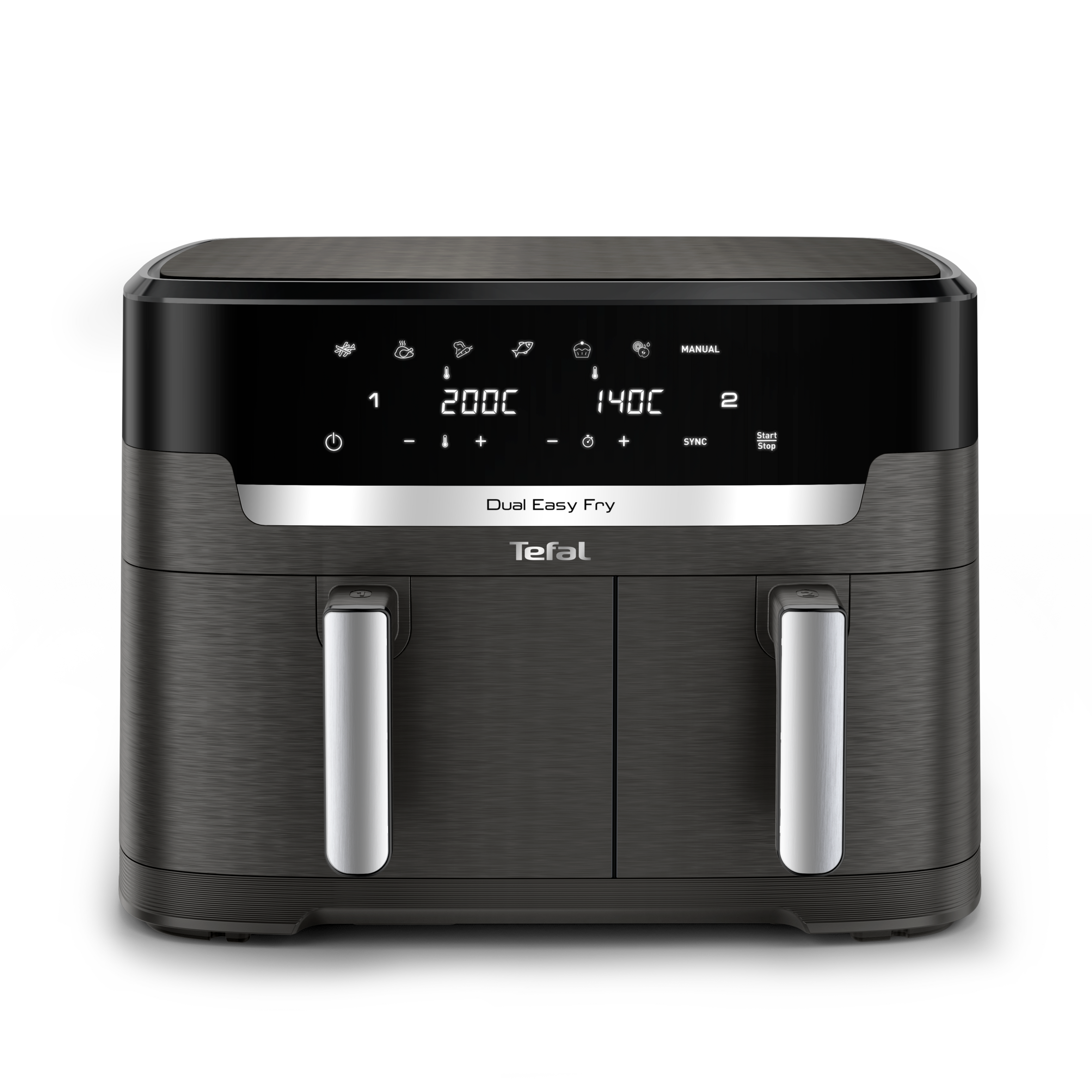 EY942HE0 Easy Fry Dual XXL légkeveréses fritőz Tefal 11 l