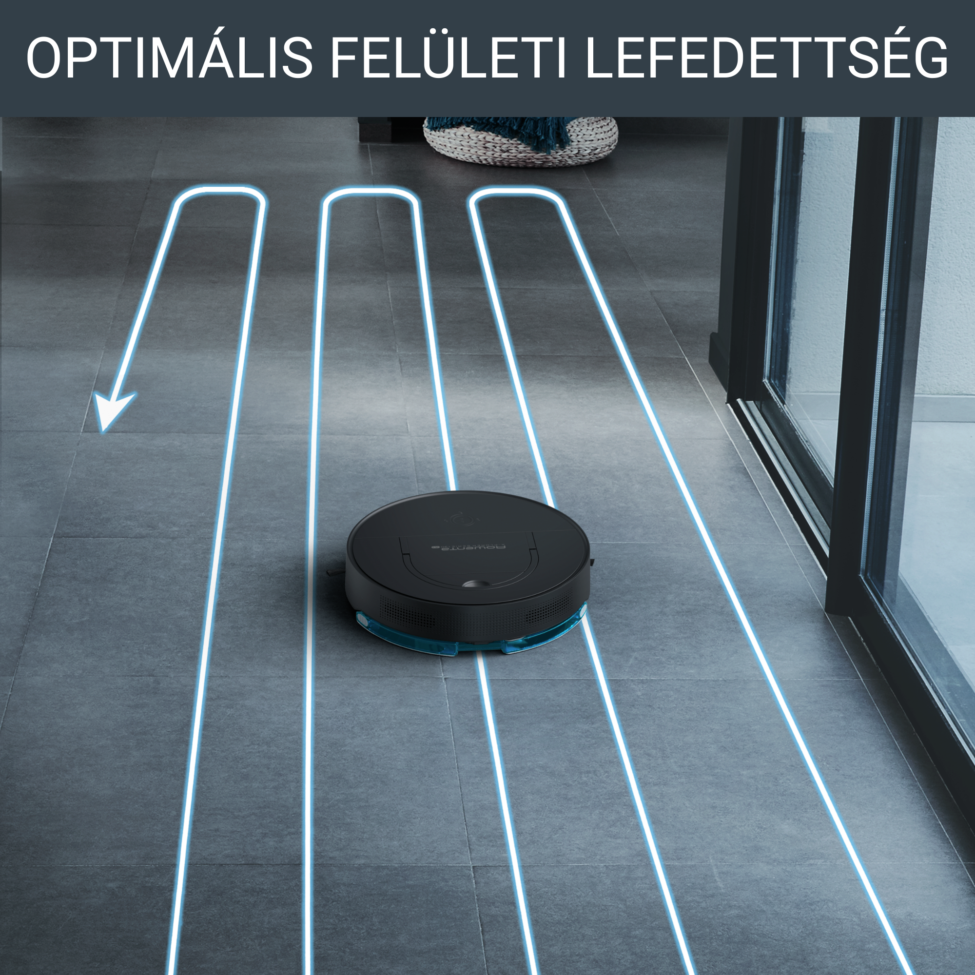 Robotporszívó Rowenta X-Plorer S130 AI Animal & Allergy 4v1 Laser & Camera 8cm RR9075WH