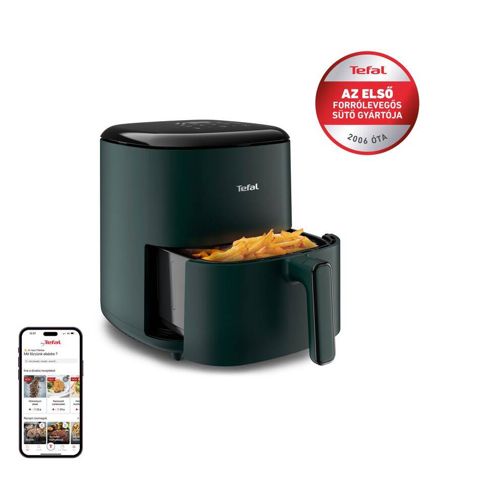 Forrólevegős fritőz Tefal Easy Fry Max EY245310 Sötétzöld/Fekete