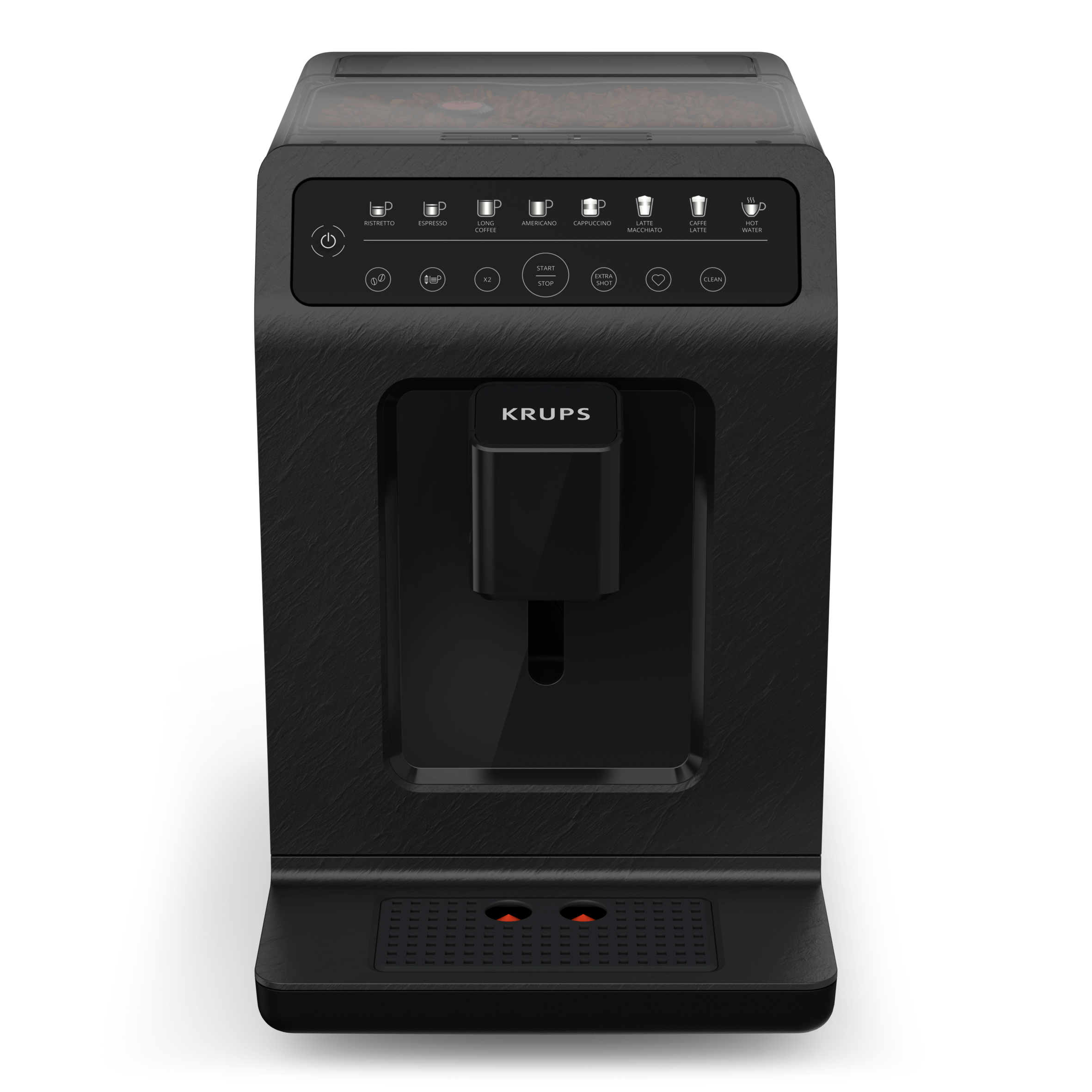 Automata kávéfőző KRUPS Evidence Eco EA897B10 matt fekete