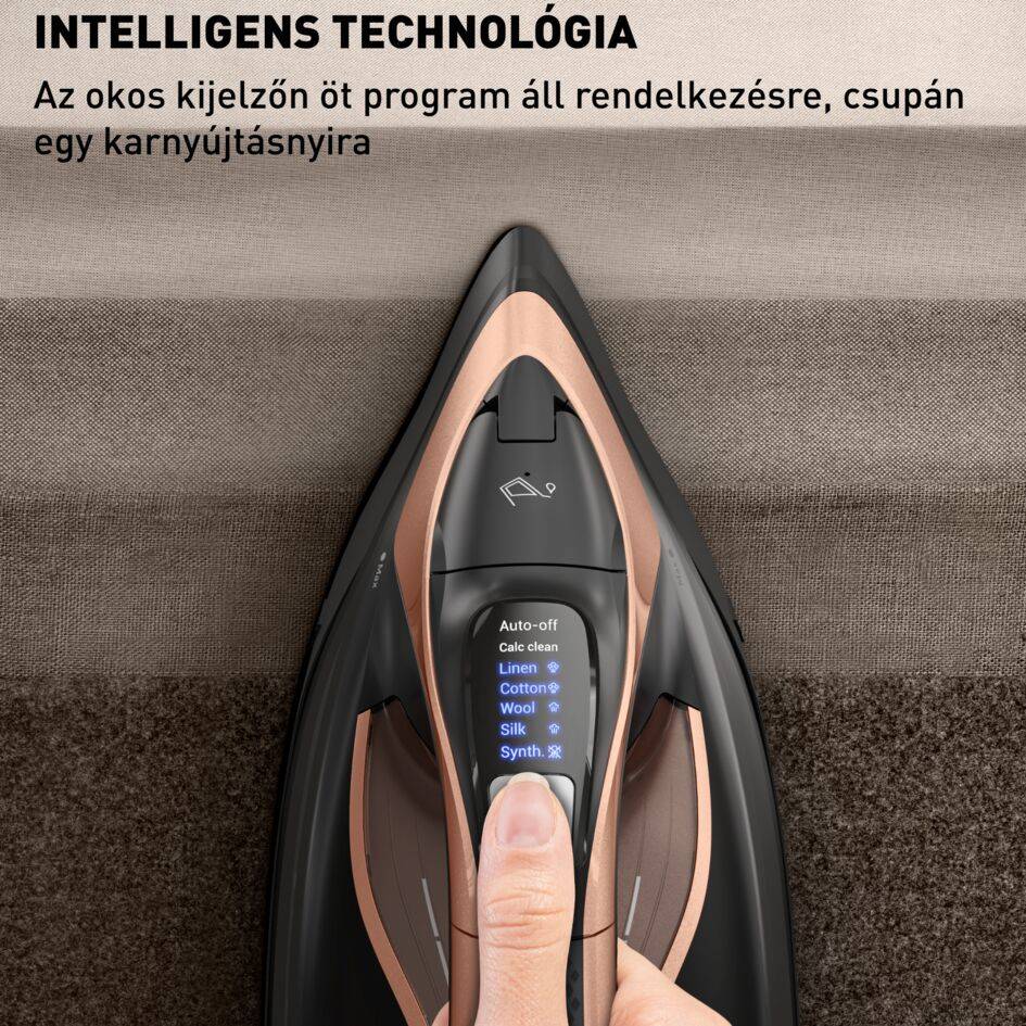 Gőzölős vasaló Tefal Ultimate Power Pro FV9E50E0 Rózsaarany/Fekete