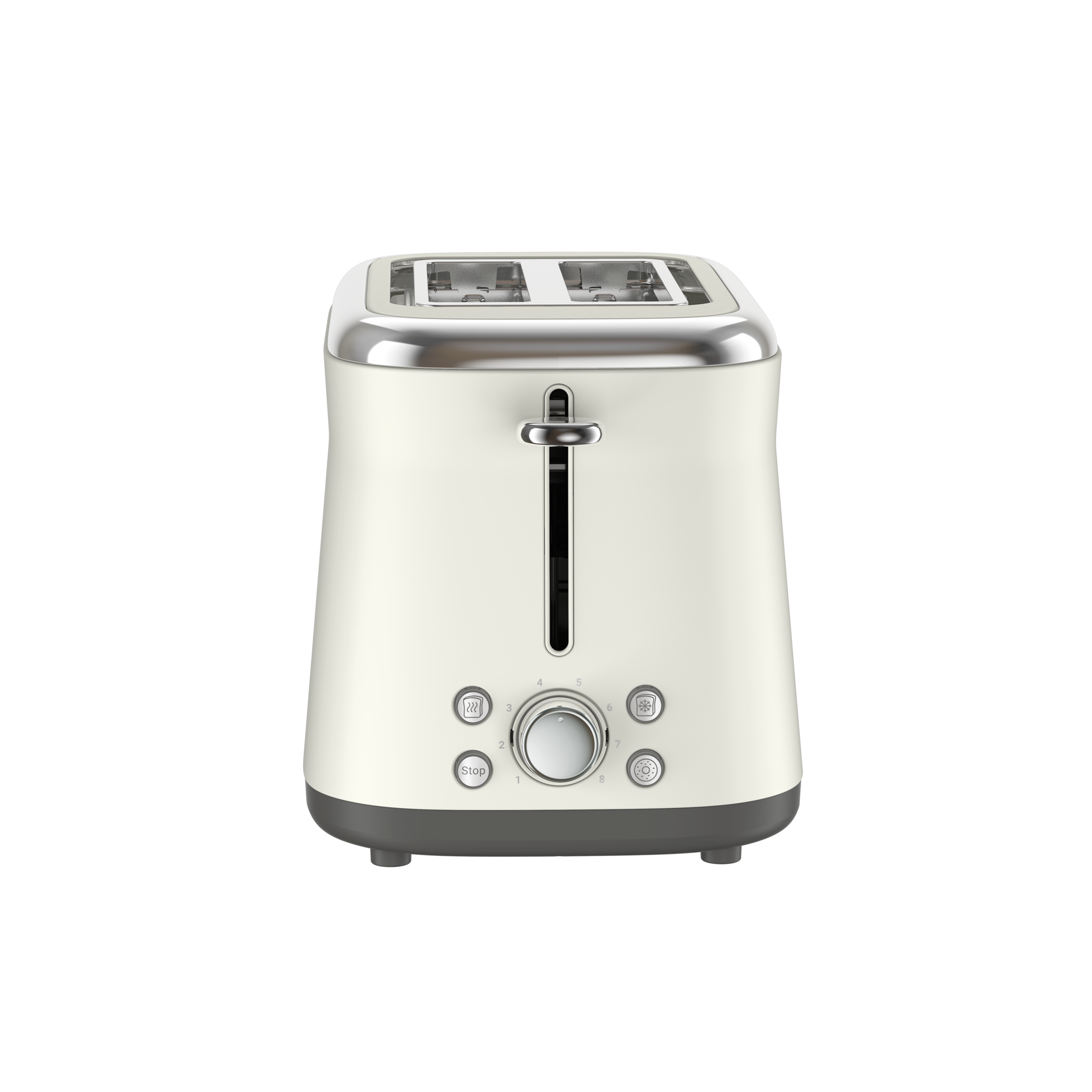 Tefal Collection retro kenyérpirító, rozsdamentes acél krémszínű TT720AE0