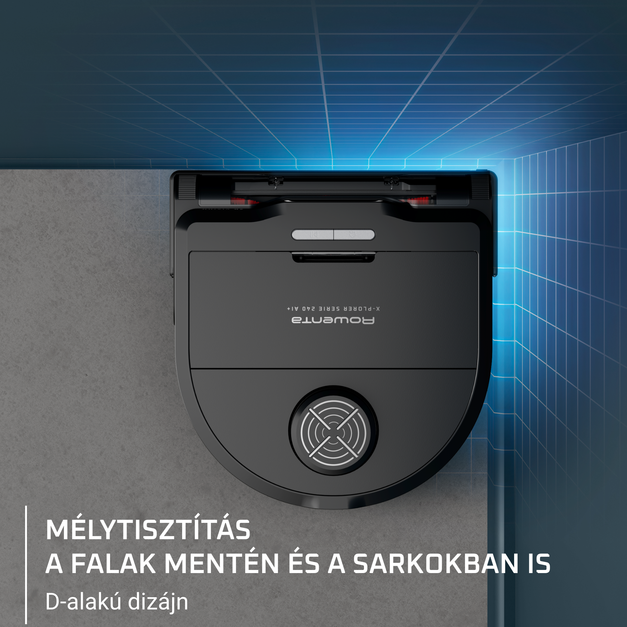 Robotporszívó Rowenta X-PLORER S240+ AI Animal & Allergy 8000Pa RR9695WH