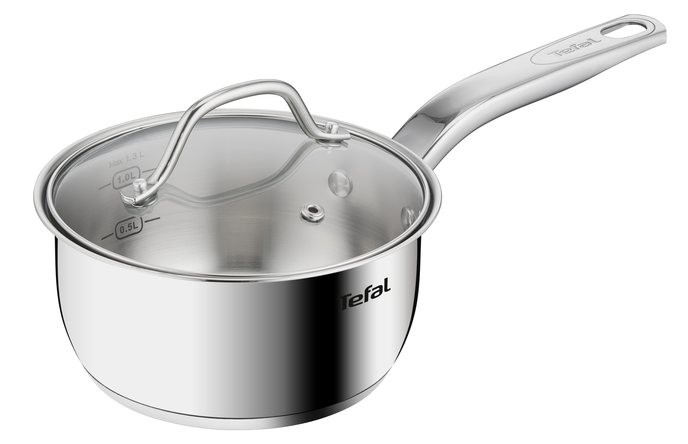 Nyeles lábas fedővel Tefal Intuition B8642274 16 cm