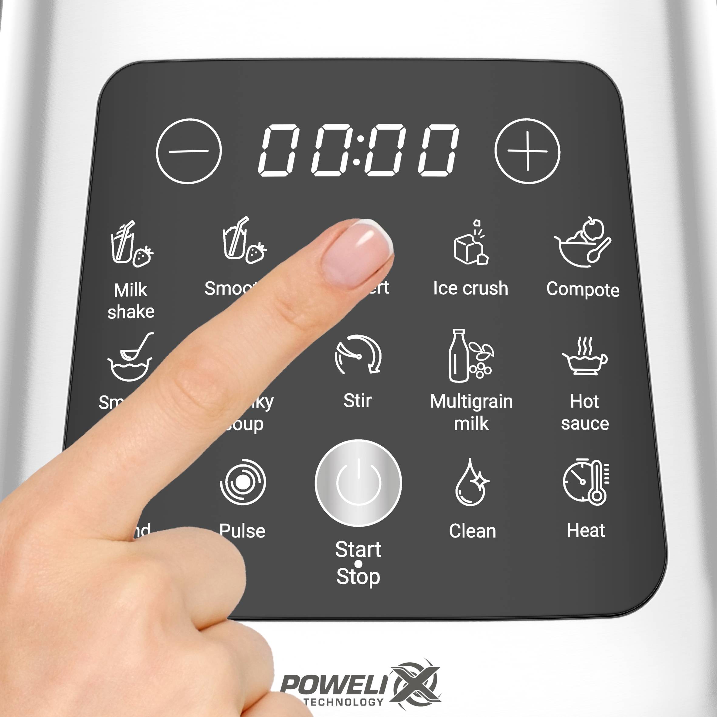 Tefal Asztali nagyteljesítményű turmixgép PerfectMix Cook BL83SD30 Fekete