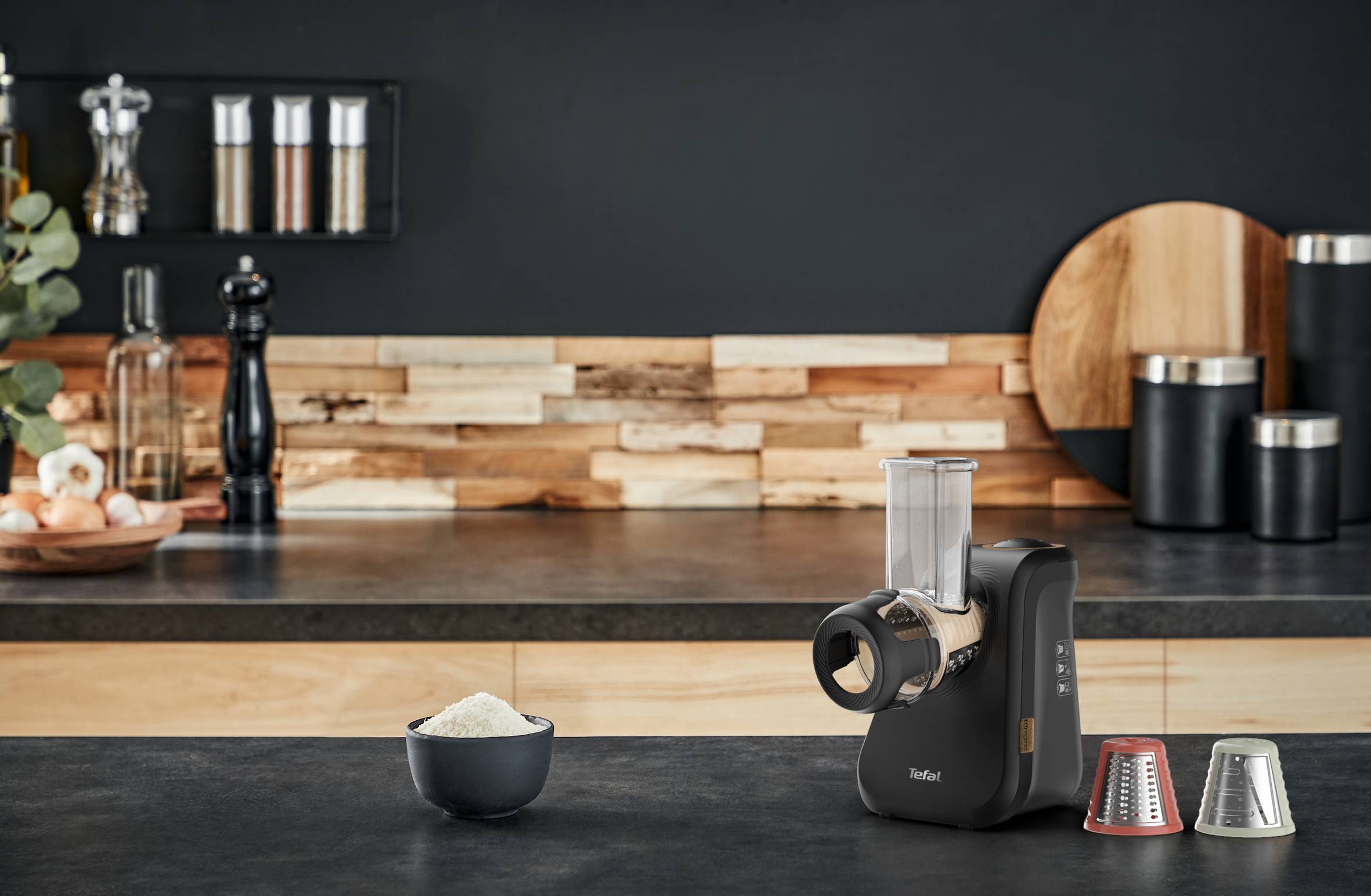 Elektromos reszelő Tefal Eco Respect MB77EN38 Fekete