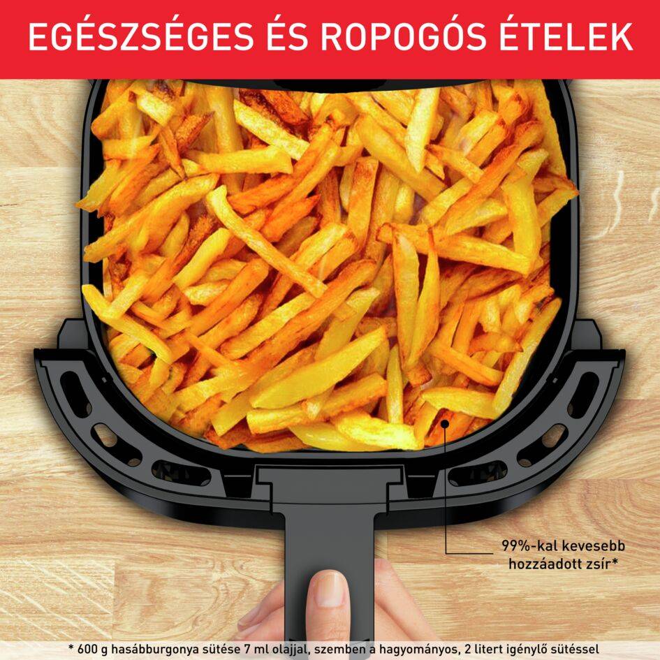 Forrólevegős fritőz Tefal Easy Fry Essential EY130815 Fekete