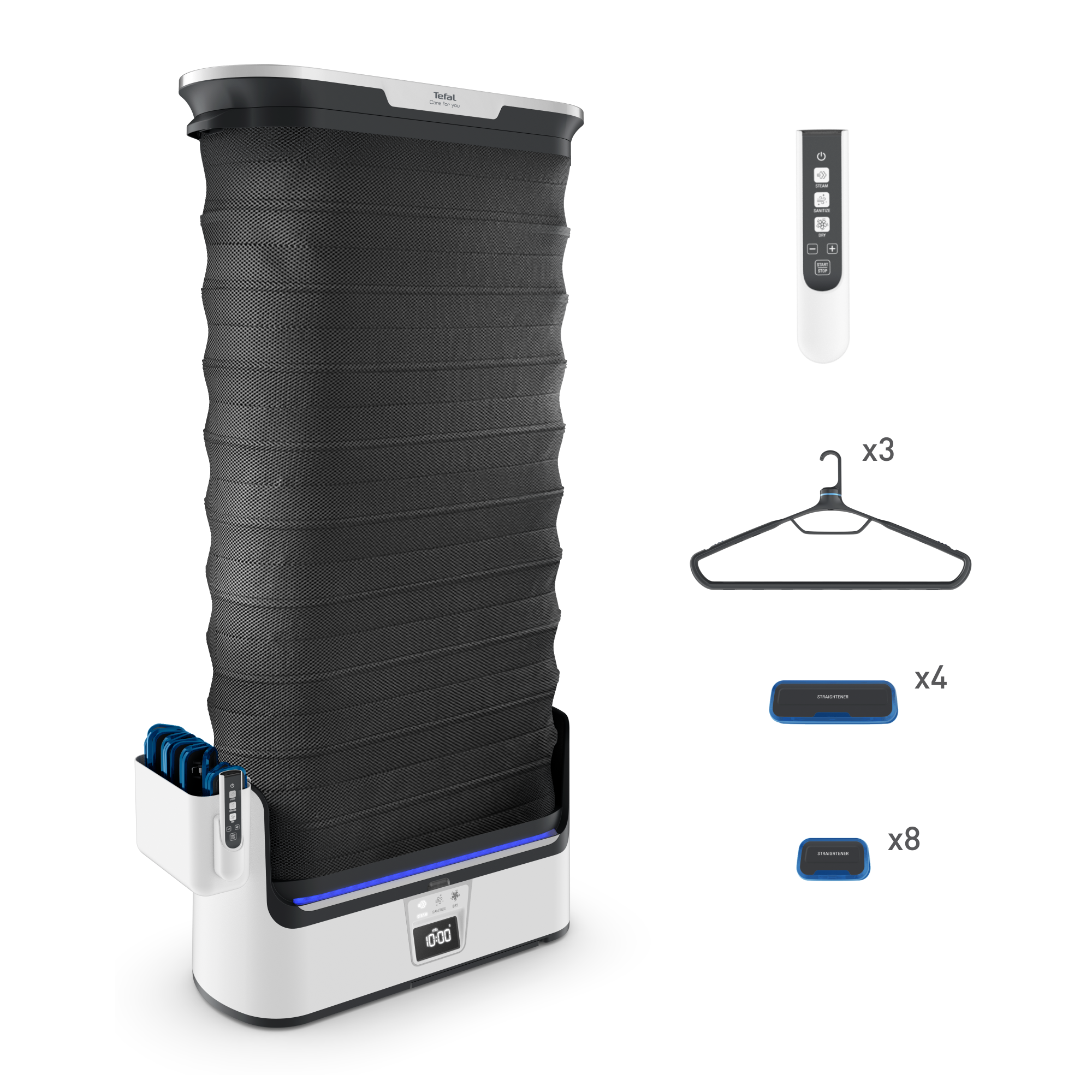 Ruhagőzölő Tefal Care For You i-Blue Eco YT4050E1 Szürke/Fehér