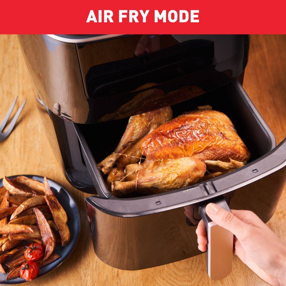 Forrólevegős fritőz Tefal Easy Fry & Grill & Steam 3az1-ben FW201815 Fekete