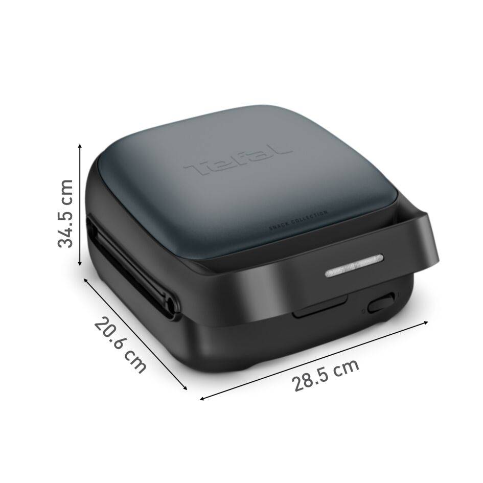 Szendvics- és gofrisütő Tefal Snack Collection SW862BF0 Fekete