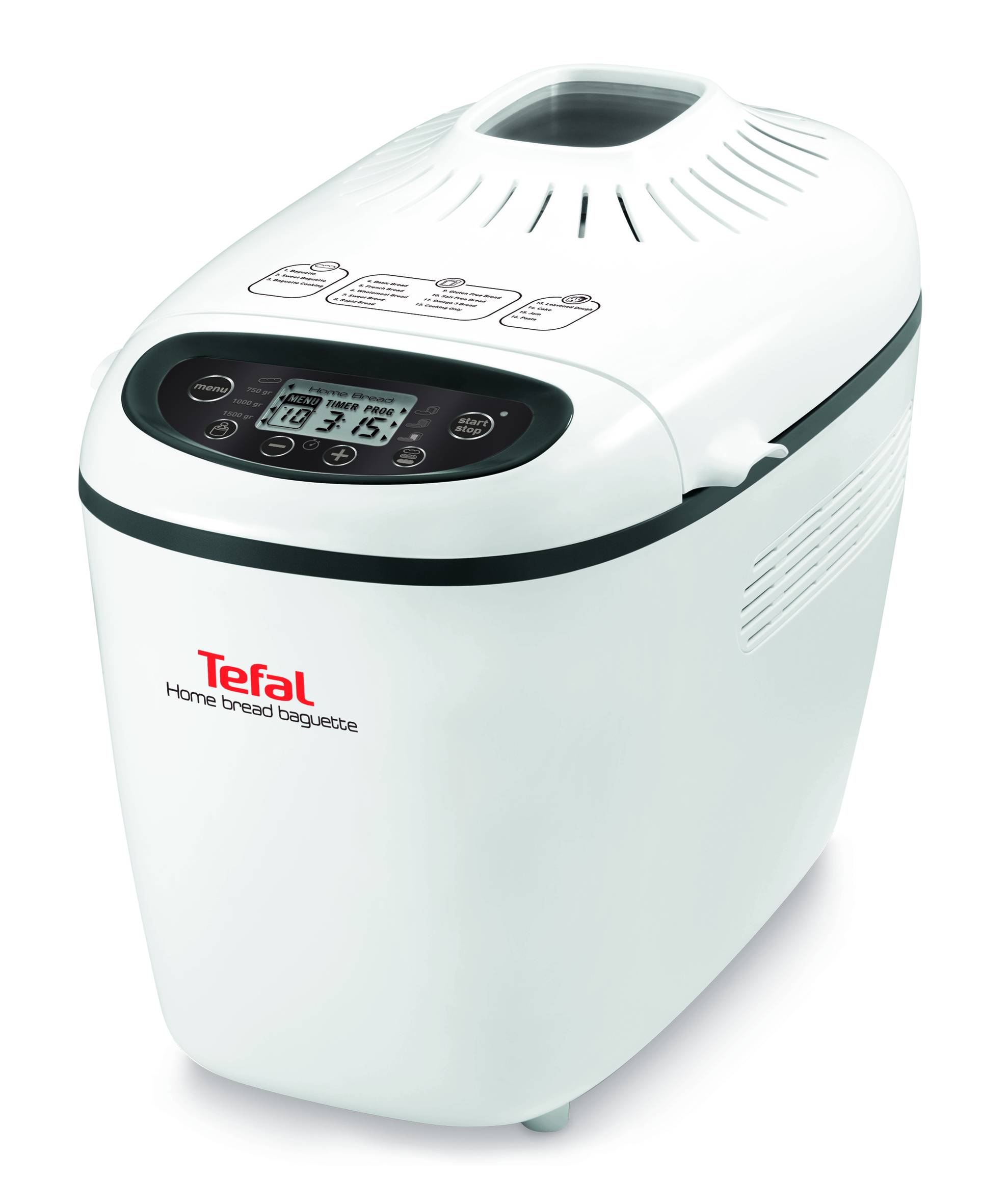 Kenyérsütő Tefal Home Bread Baguette PF610138 Fehér