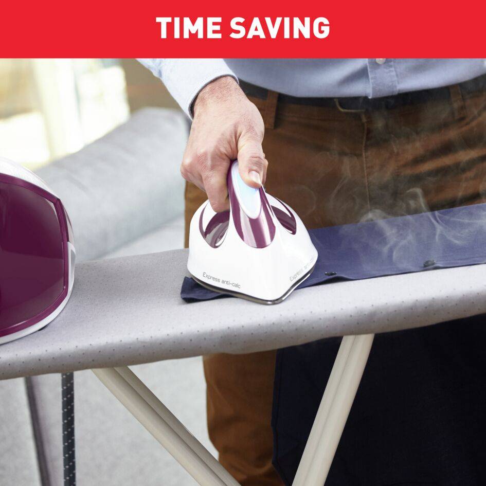 Tefal Express Anti-Calc Gőzállomások SV8054E0 Lila/Fehér