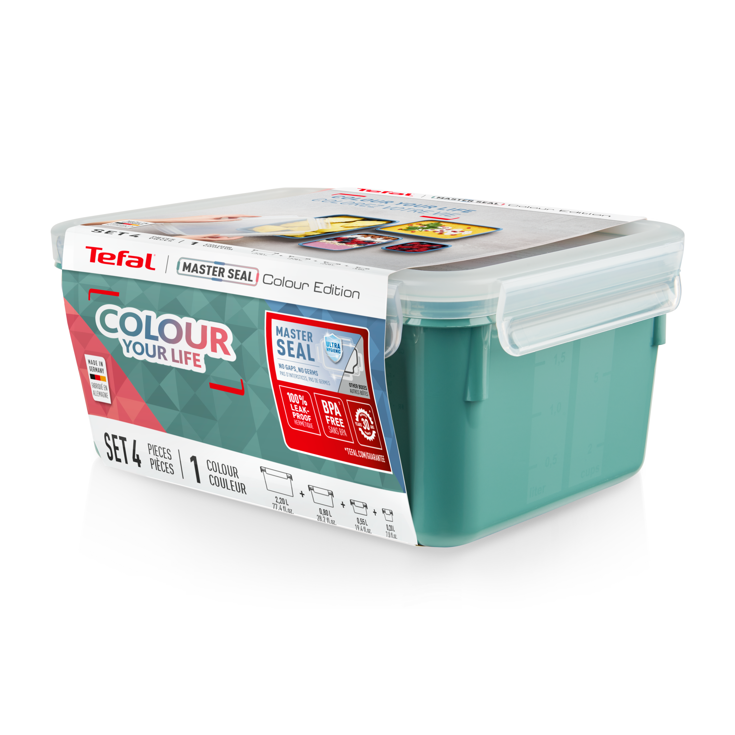 MASTERSEAL COLOUR EDITION N1031010 4 részes készlet (0.20 / 0.55 / 0.80 / 2.20 L )