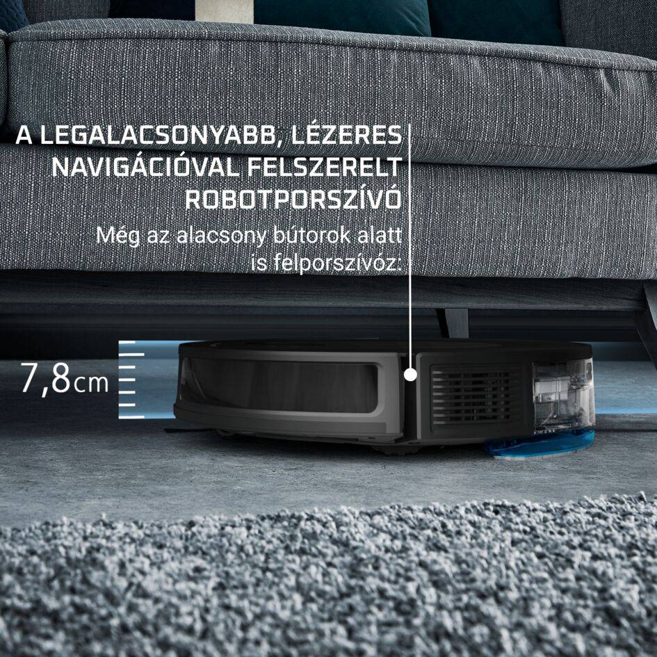 Robotporszívó Rowenta X-PLORER S65+ Laser RR8L85WH