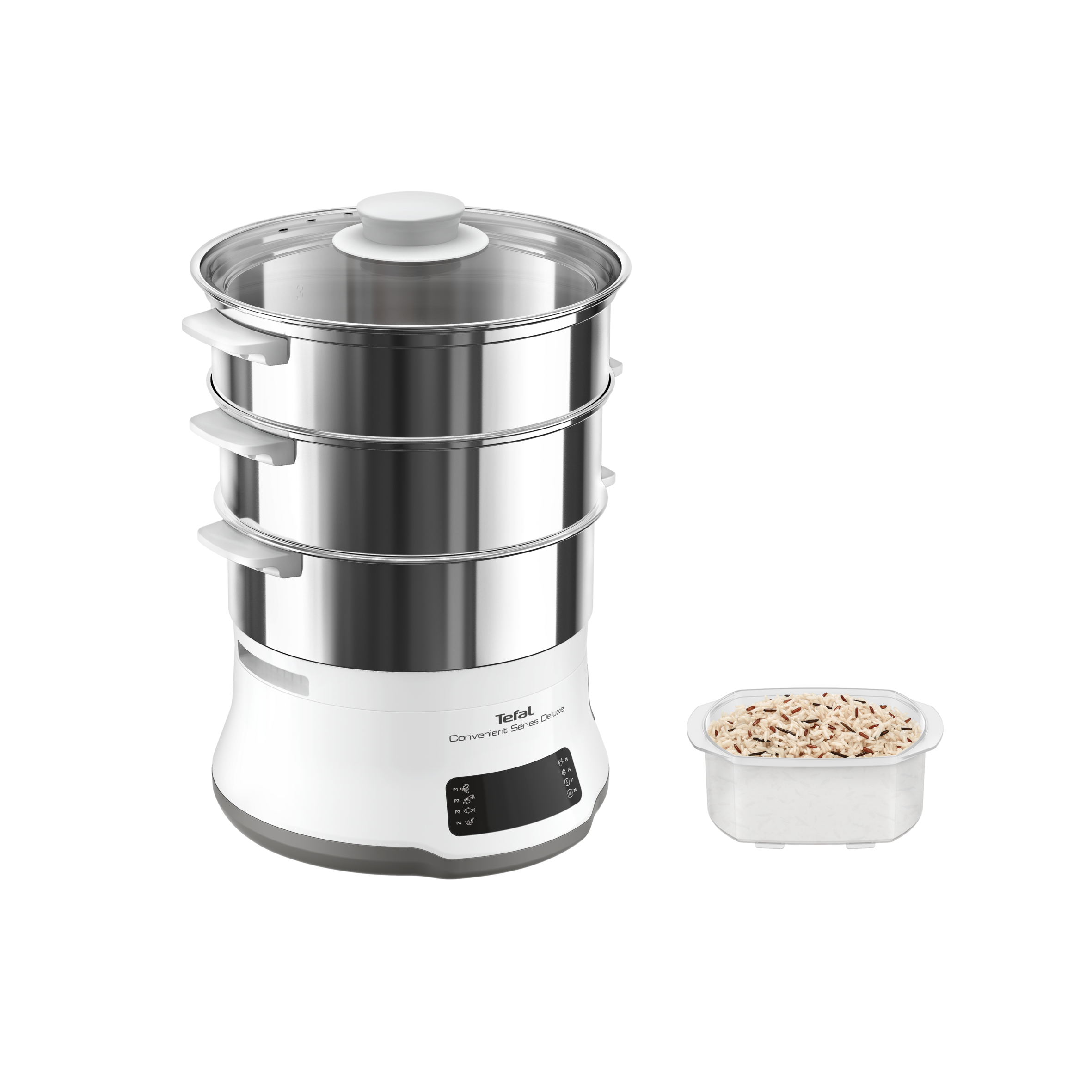 Ételpároló Tefal Convenient Deluxe VC502D10 Fehér