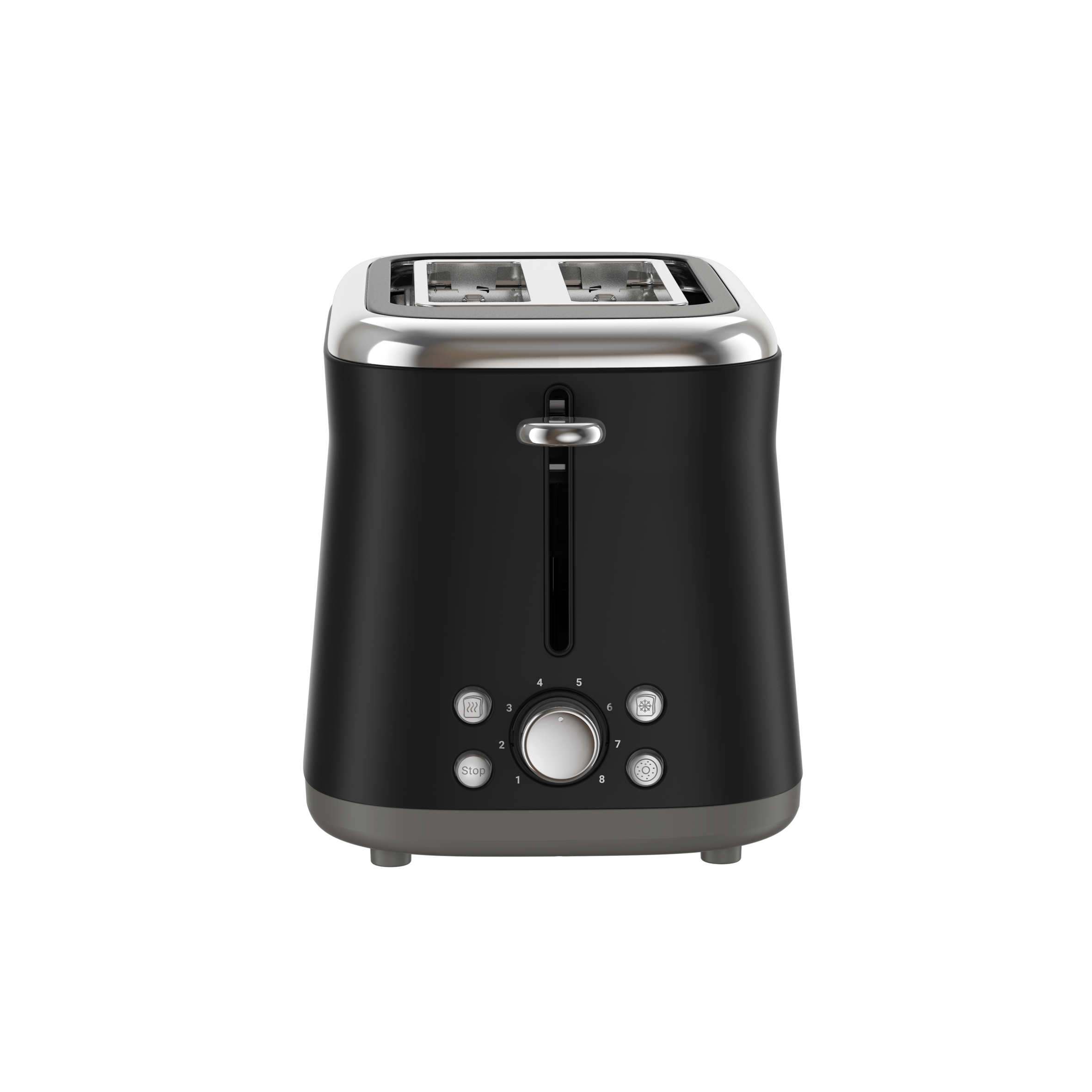 Tefal Collection retro kenyérpirító rozsdamentes acél fekete TT7208E0