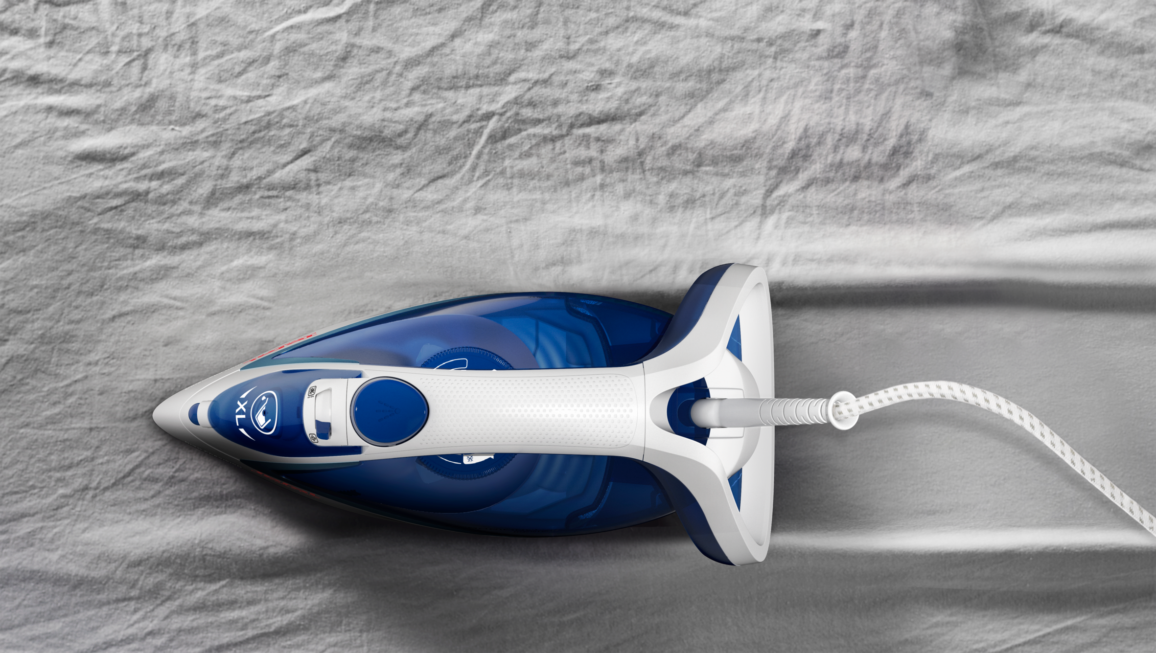 Gőzölős vasaló tefal Steam Irons Easygliss 2 FV5736E0 Kék/Fehér