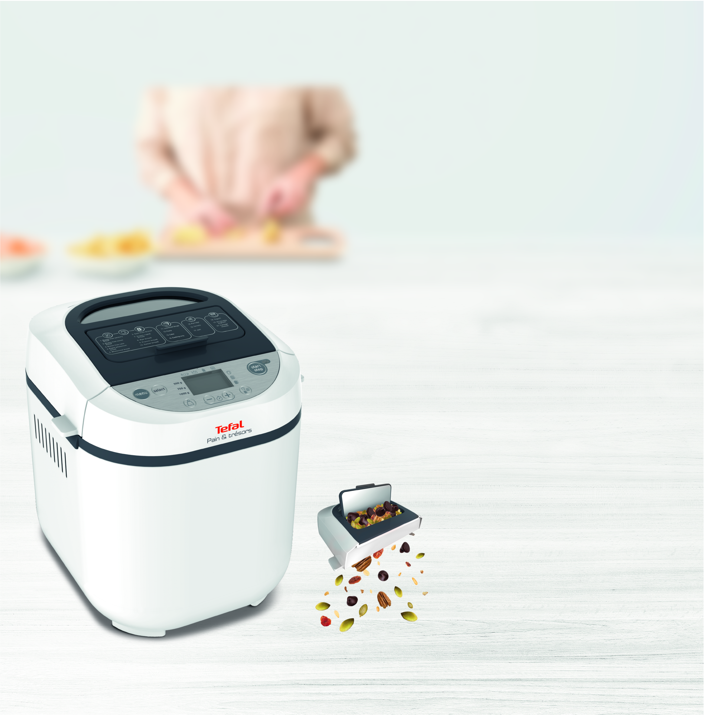 Kenyérsütő Tefal Pain & Trésors PF250135 Fehér