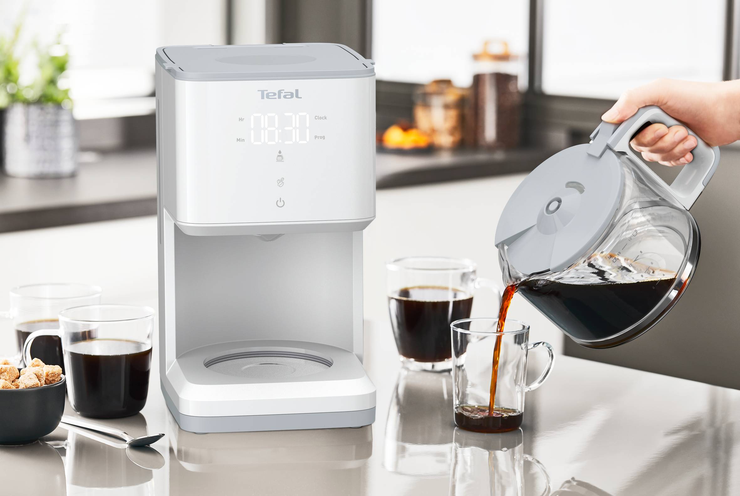 Filteres kávégép Tefal Sense CM693110 Fehér