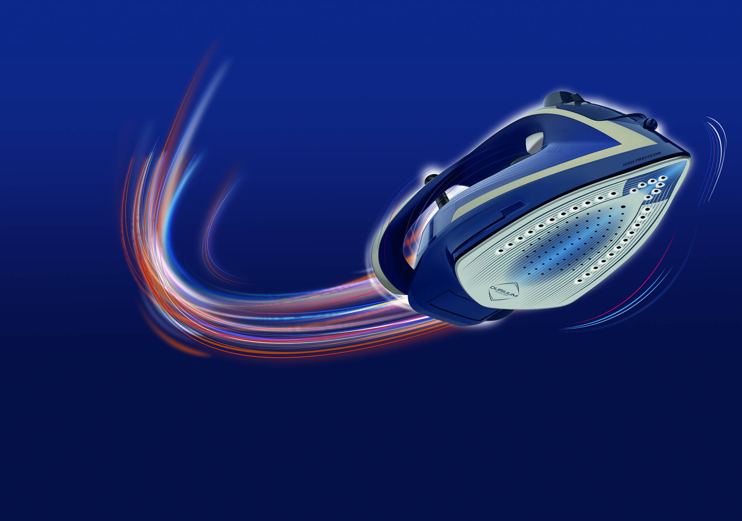 Gőzölős vasaló Tefal Ultragliss Plus FV6830E0 Sötét kék/Fehér