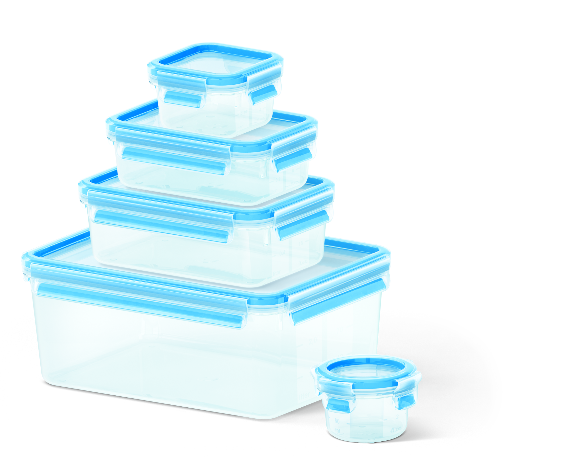 Tárolódoboz Tefal Master Seal Fresh K3029012 5 db-os