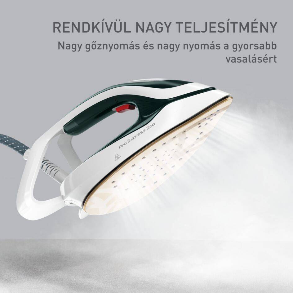 Gőzállomás Tefal Pro Express Eco GV9E21E0 Zöld/Fehér