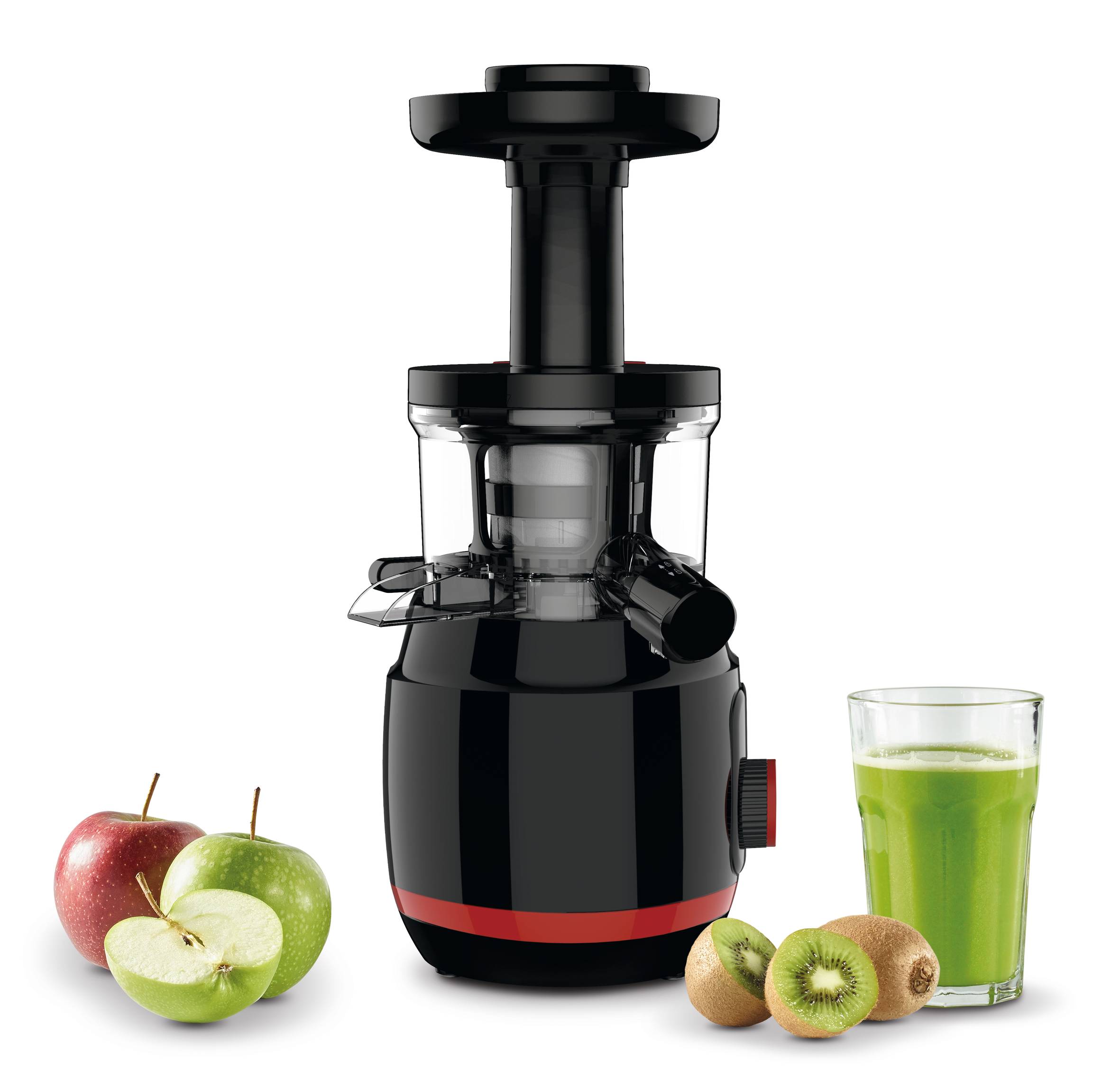 Gyümölcscentrifuga Tefal Juiceo ZC150838 Piros/Fekete