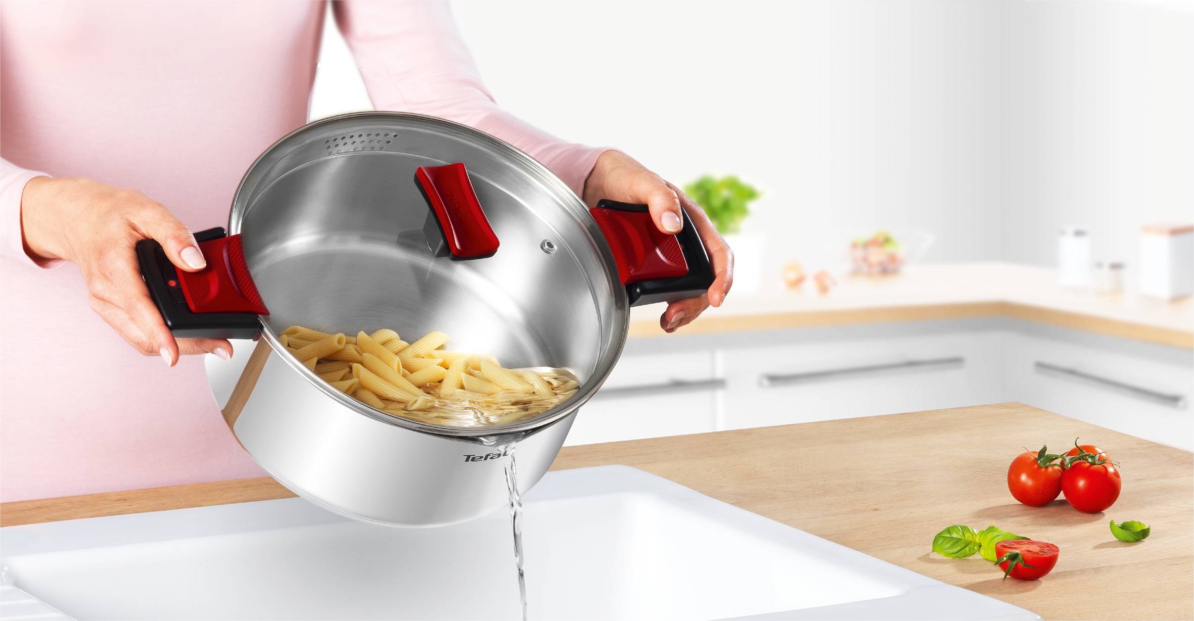 Tefal Cook & Clip Indukciós edényszett G723SA74 10 db-os