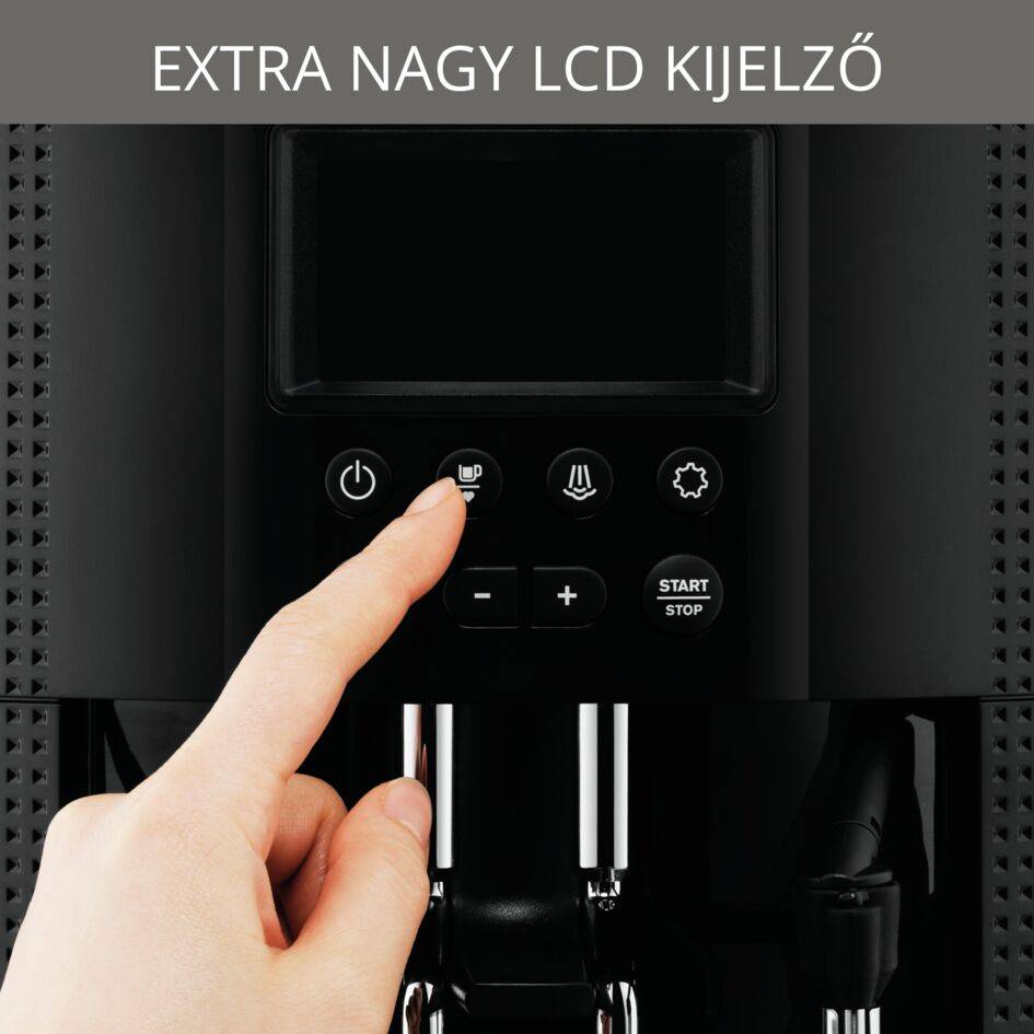 Automata kávéfőzők KRUPS Essential Display EA815070 Fekete