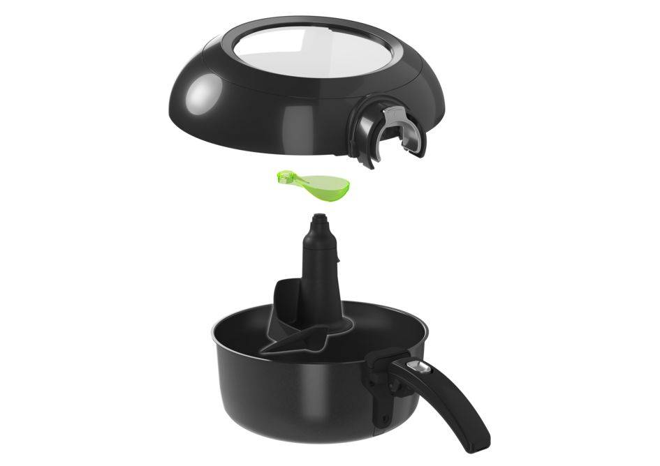 Forrólevegős fritőz Tefal ActiFry Genius XL AH960830 Fekete