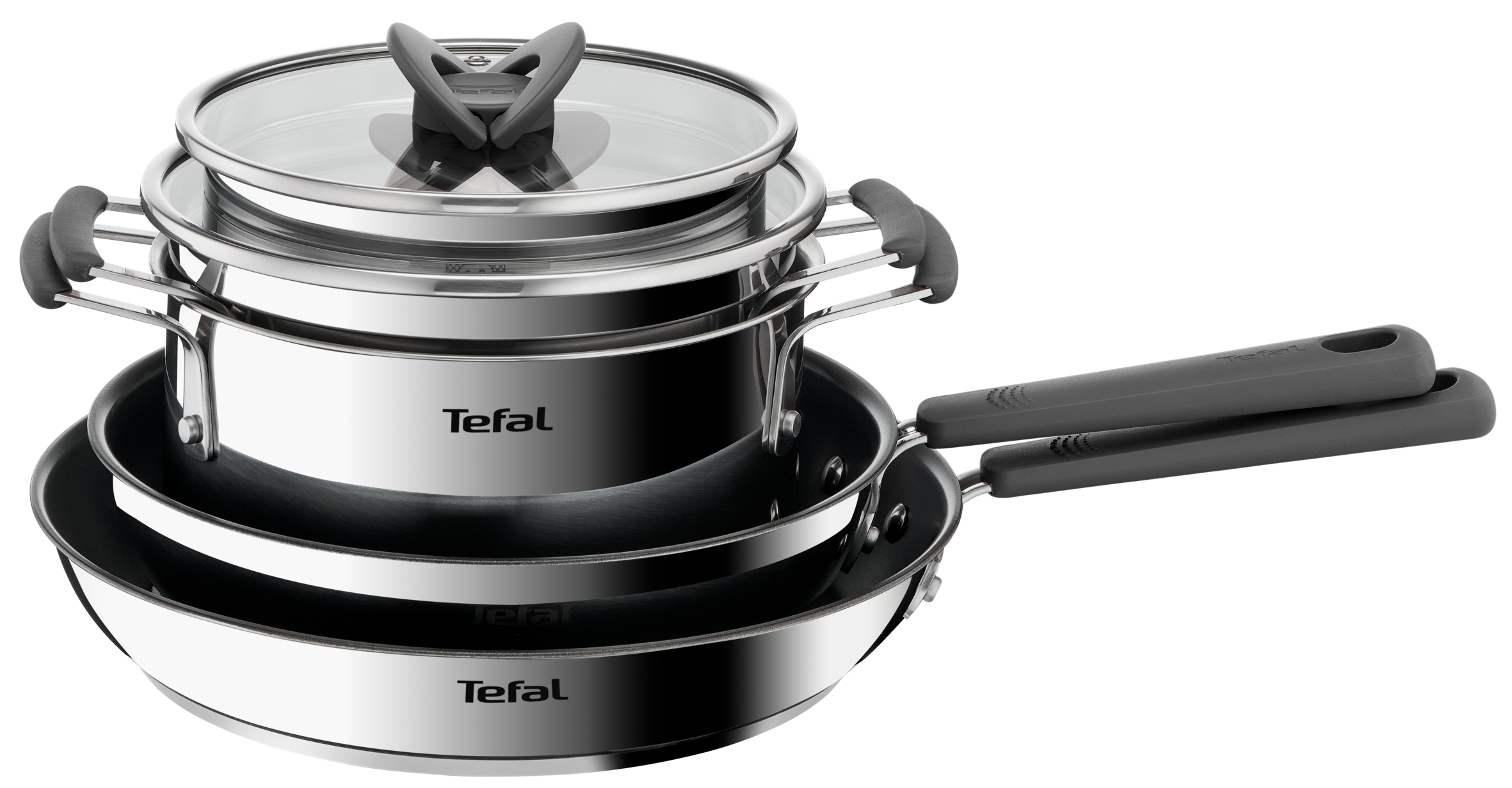 Edényszett Tefal Opti'Space G737S644 6 db-os