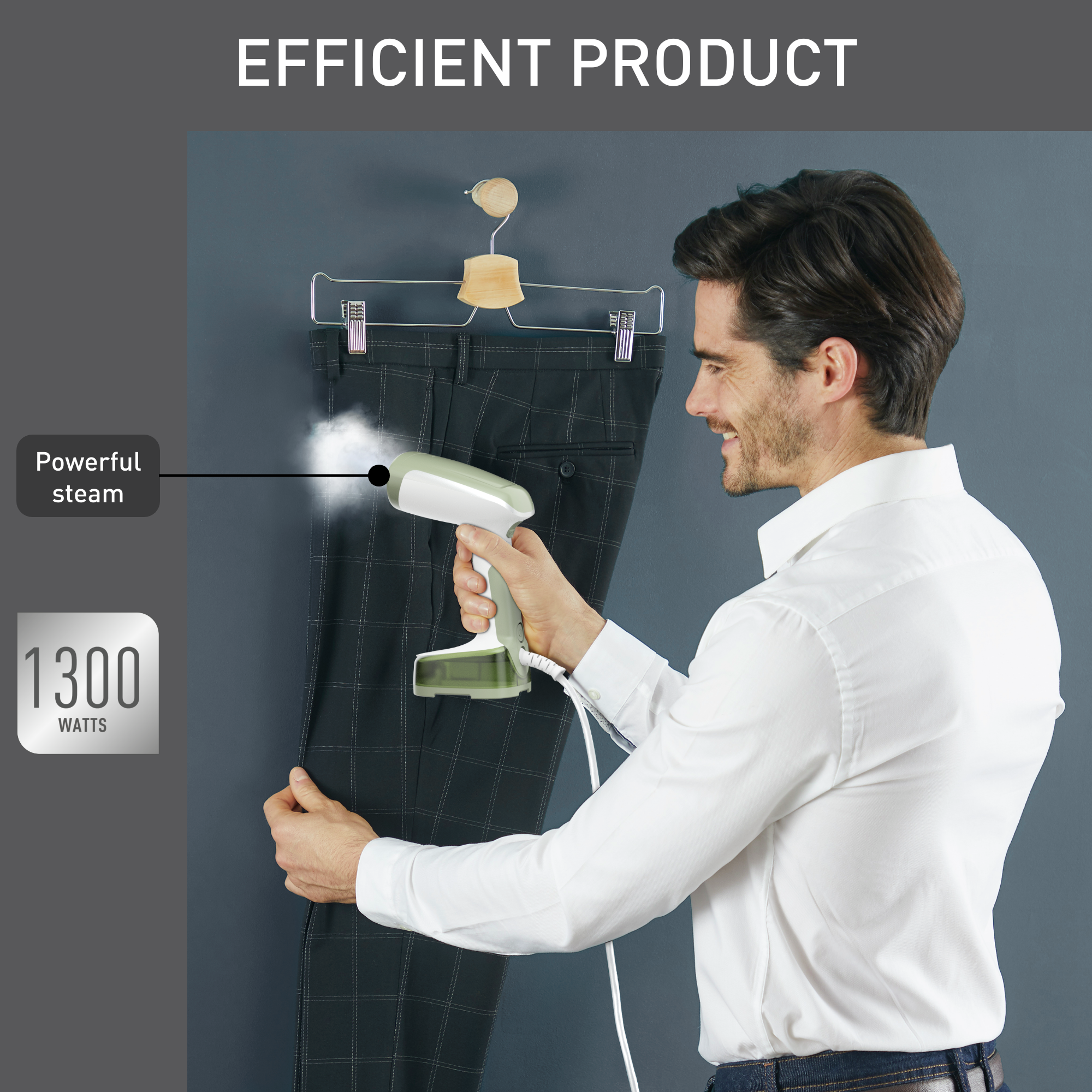 Kézi ruhagőzölő Tefal Access'Steam Pocket DT3053 Zöld/Fehér