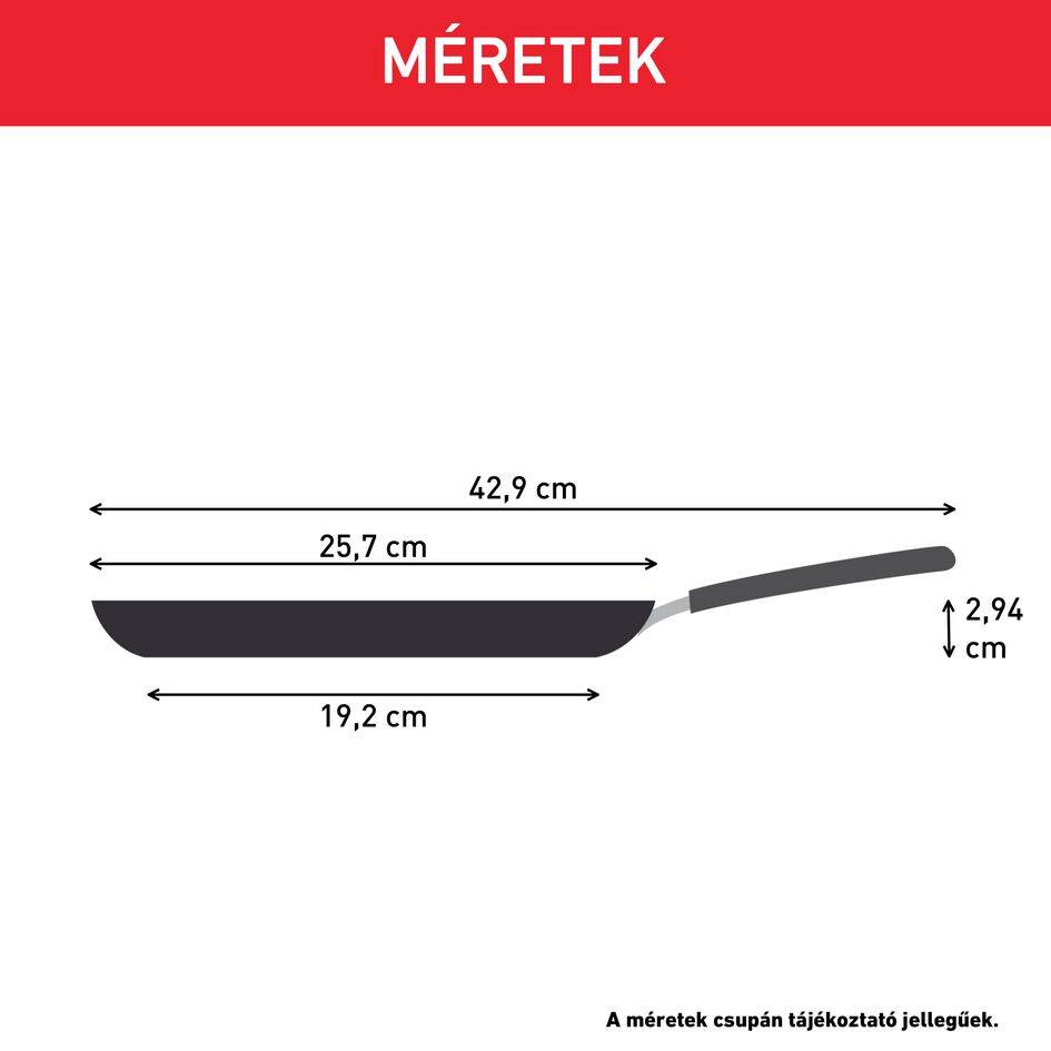 Palacsintasütő serpenyő Pancake Time 25 cm