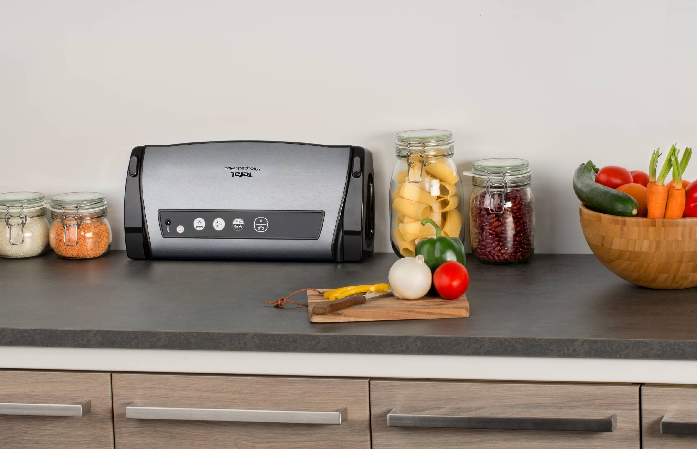 Vákumcsomagoló Tefal Vacupack Classic Plastic VT254070 Fekete